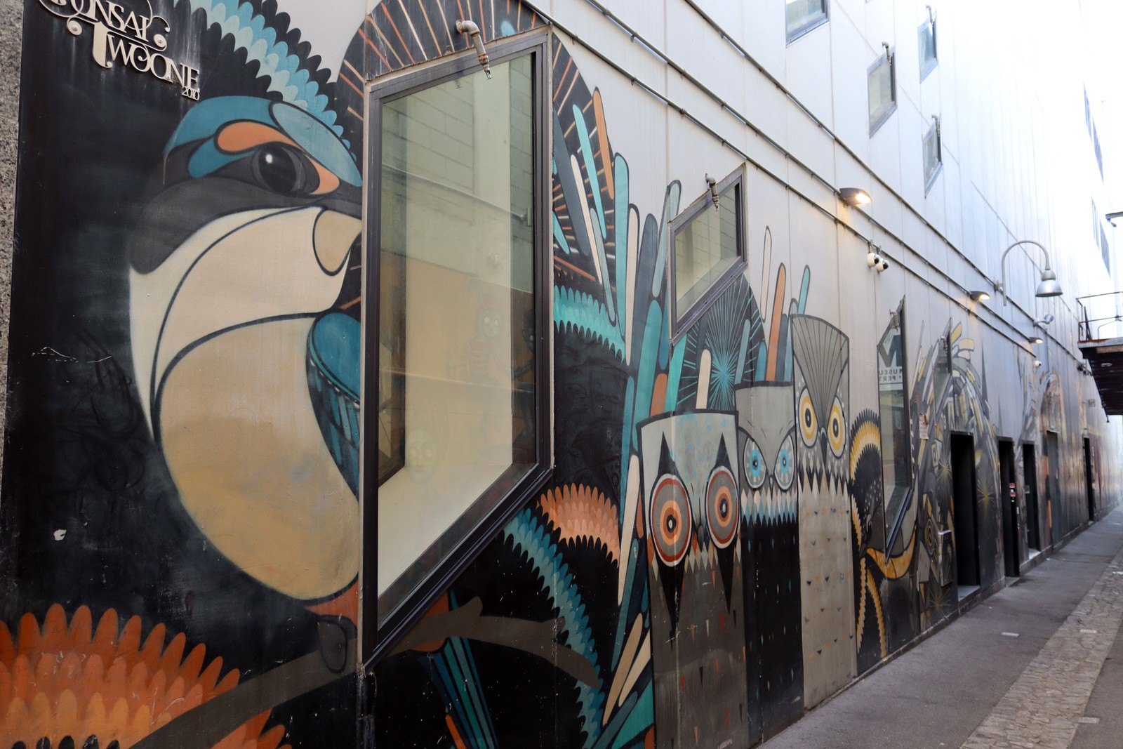 Grand Lane by BONSAI | Street Art NSW
