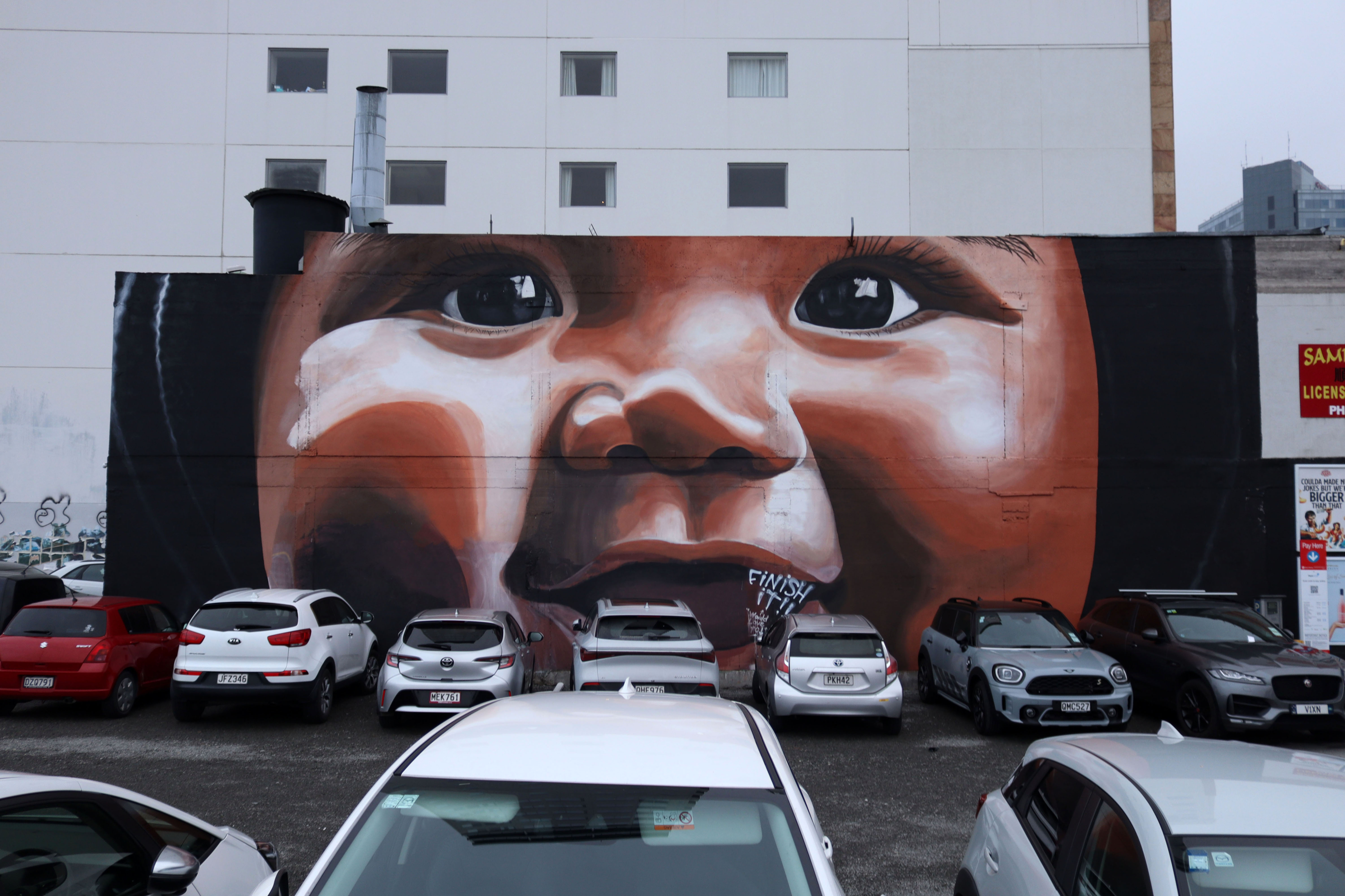 Unfinished Infancy by Richard 'Pops' Baker | Street Art NSW