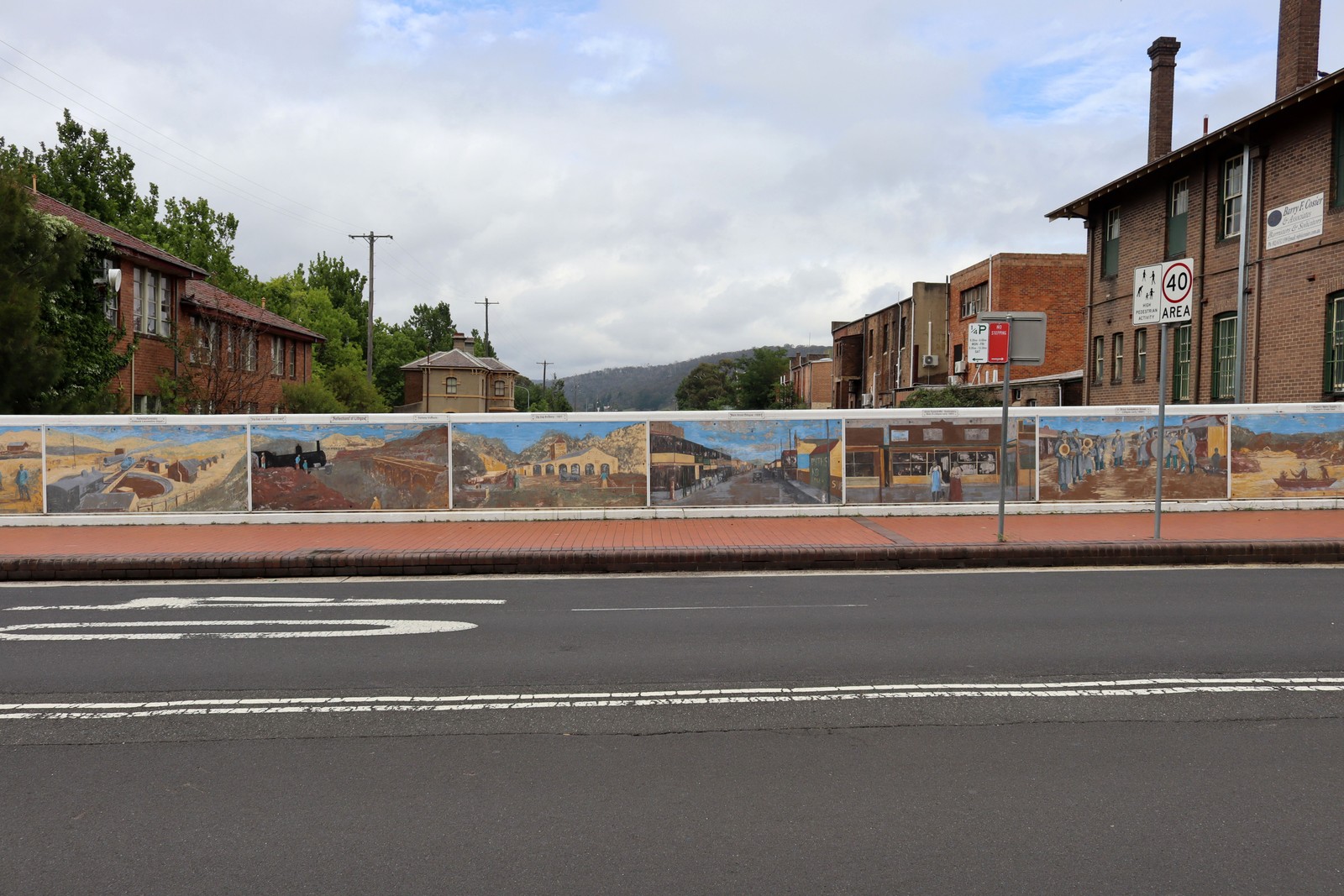 Reflections of Lithgow by Anne Christie | Street Art NSW