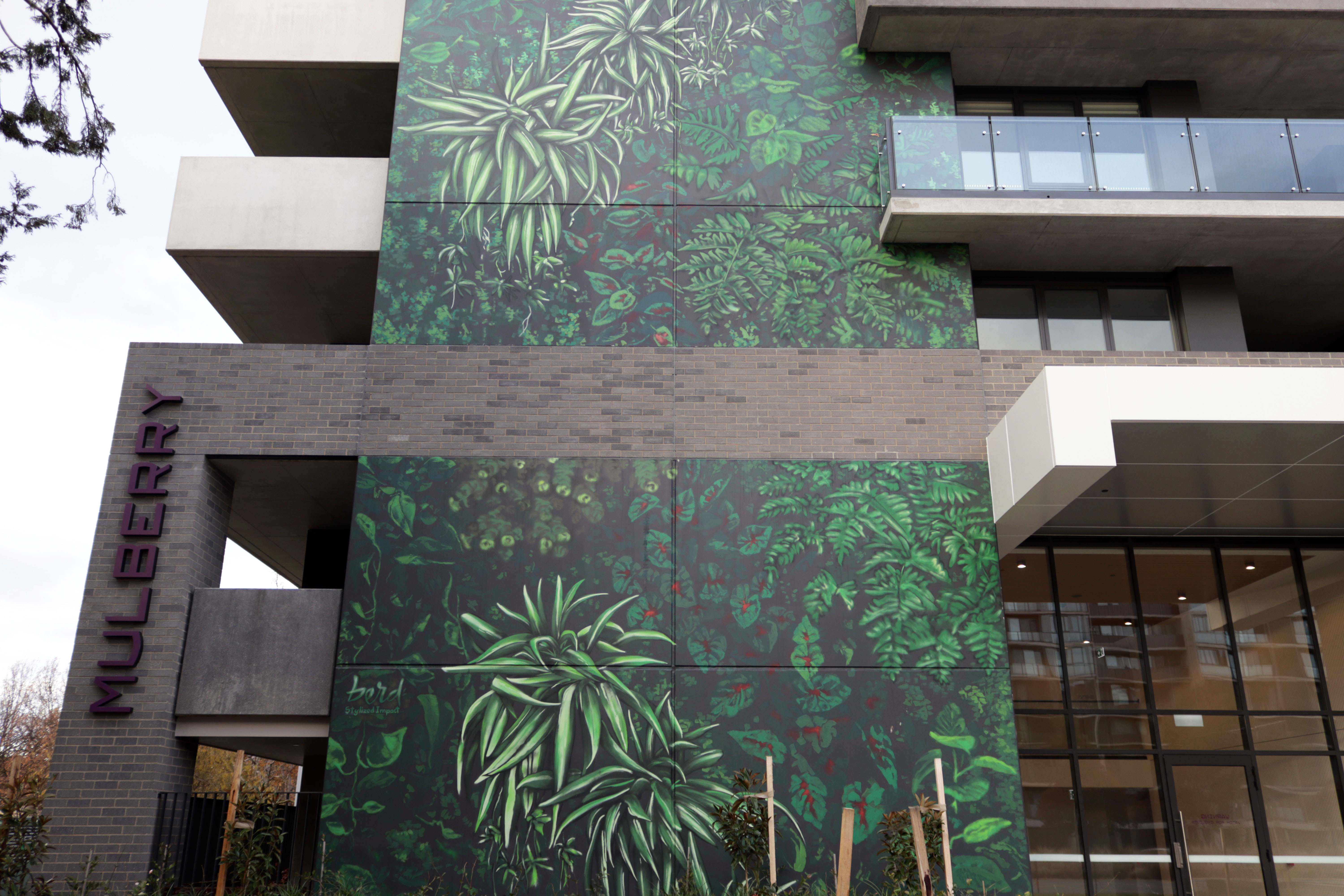Mulberry by Byrd | Street Art NSW