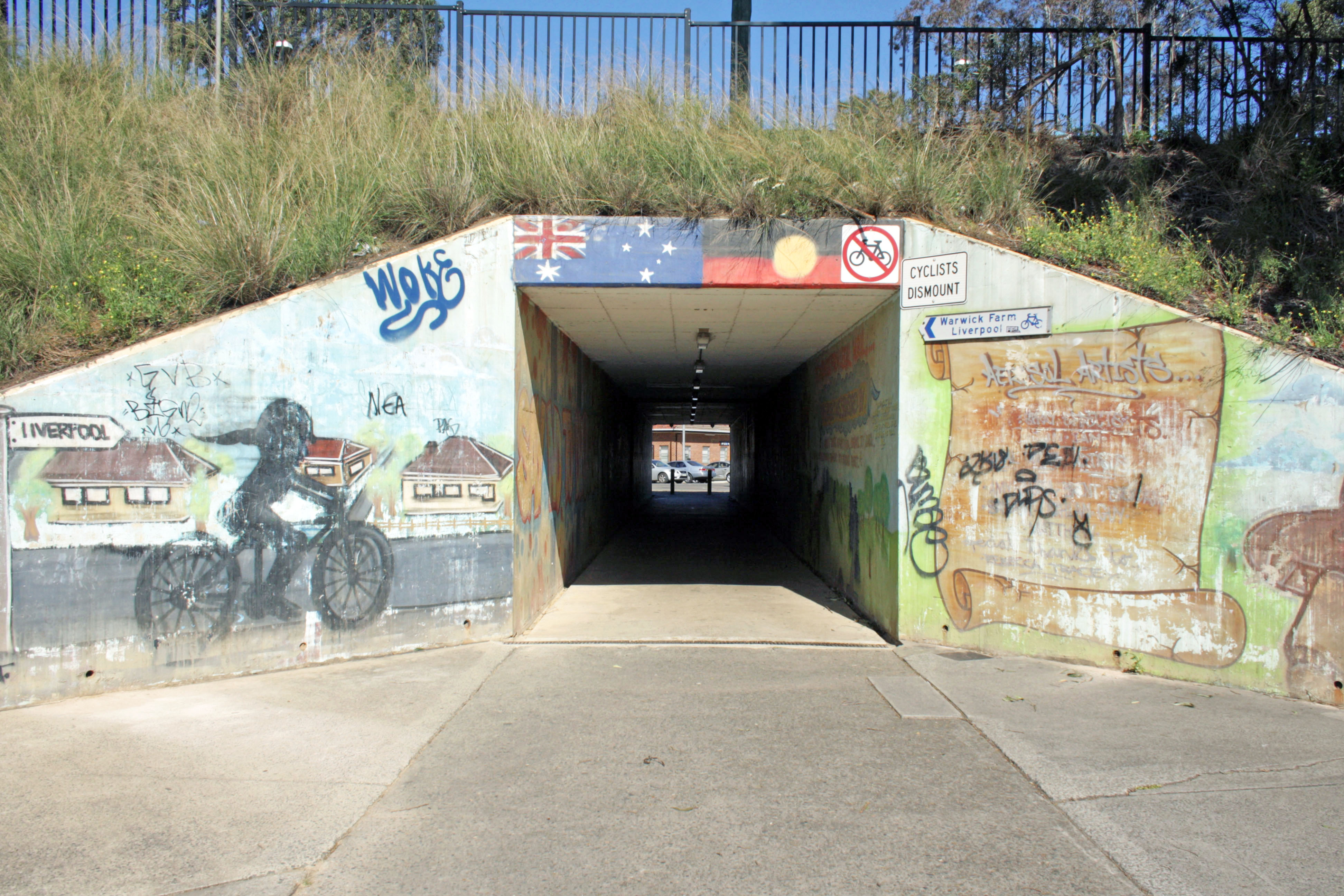 Warwick Farm Legal Mural | Street Art NSW