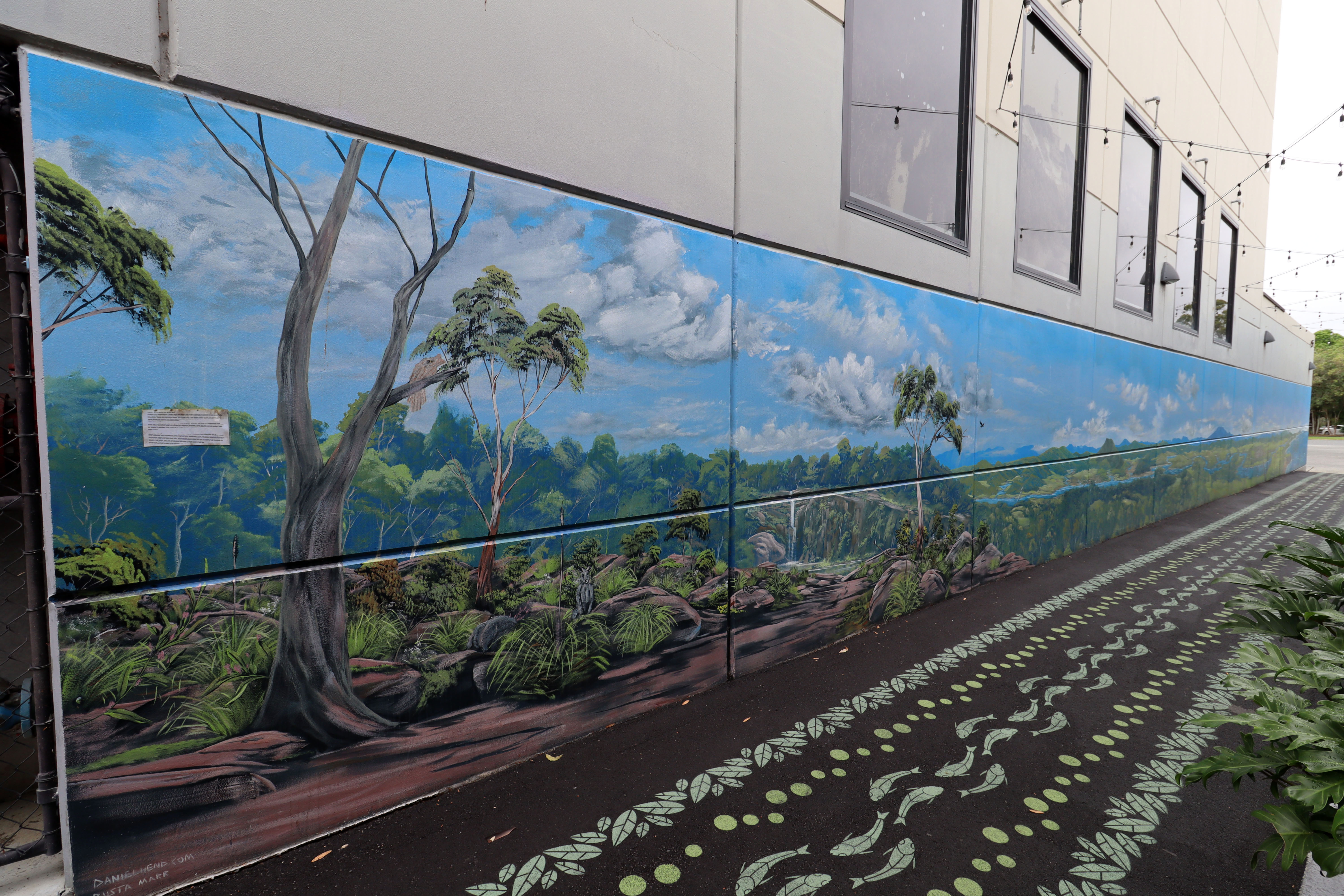 Panorama of Kempsey by Daniel Hend | Street Art NSW