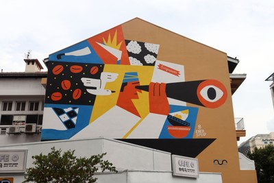Bras Basah.Bugis Mural