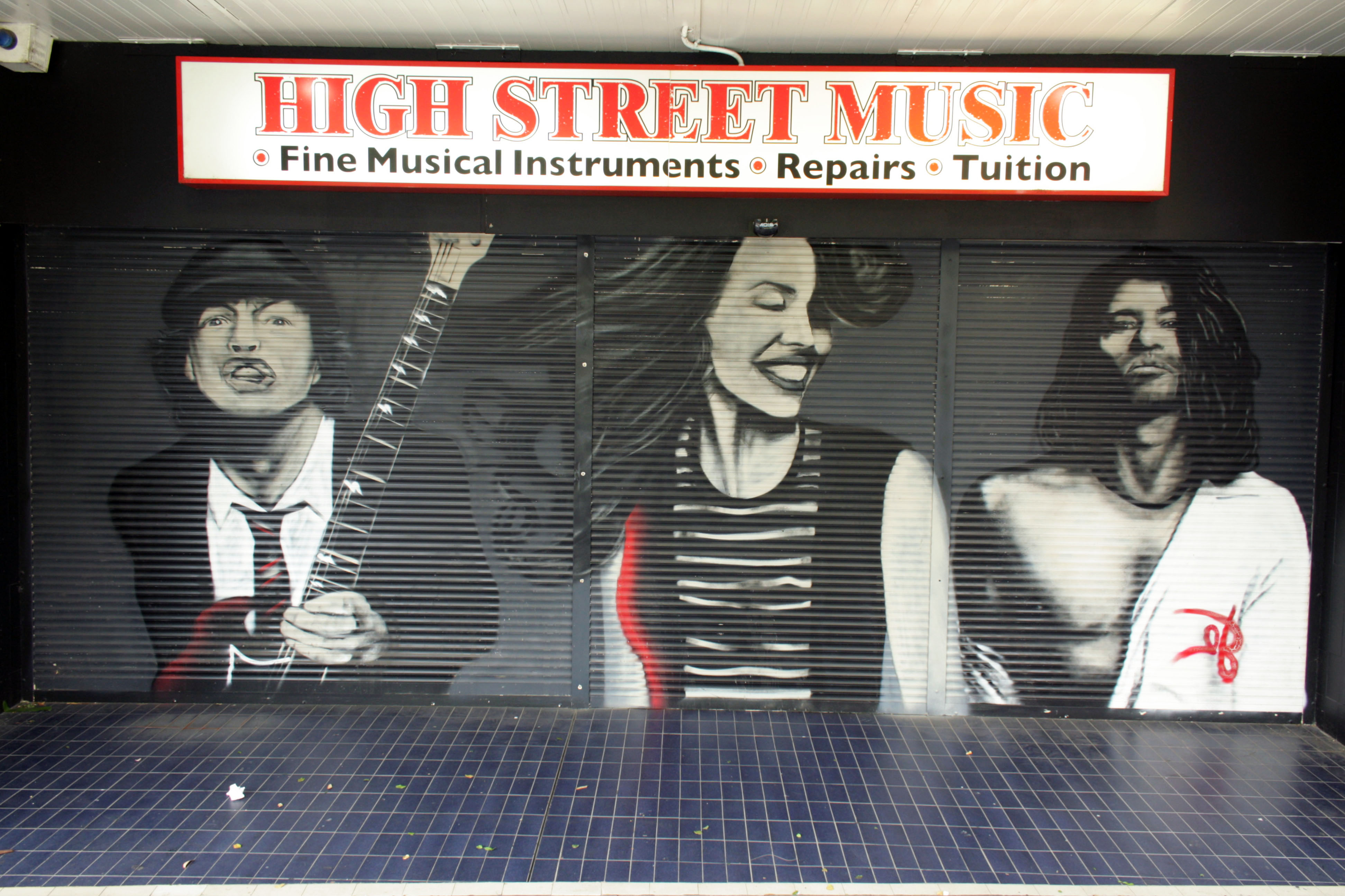 Icons of Their Time by Shannon Boyd | Street Art NSW