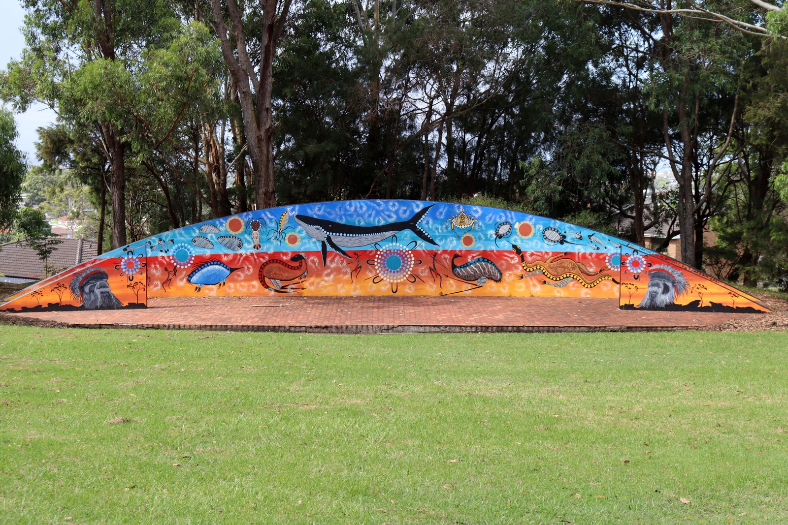 Illawarra Land and Sea by Richard Campbell | Street Art NSW