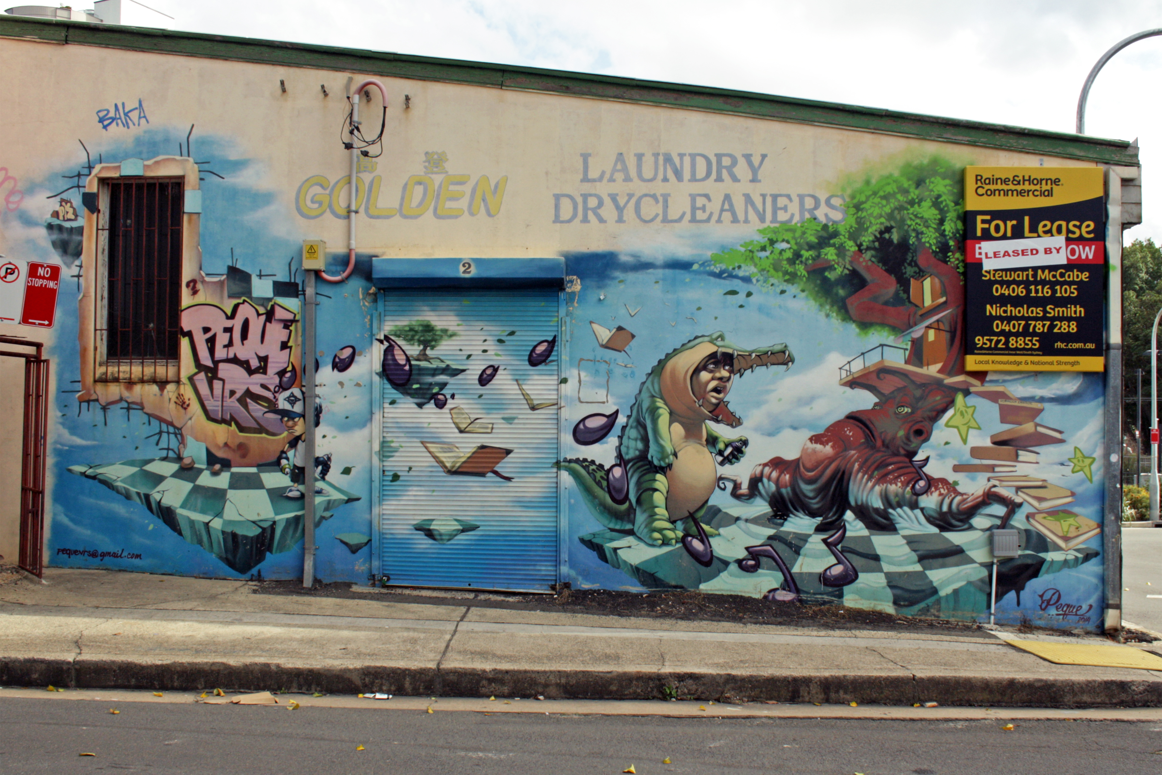 Untitled by Peque | Street Art NSW