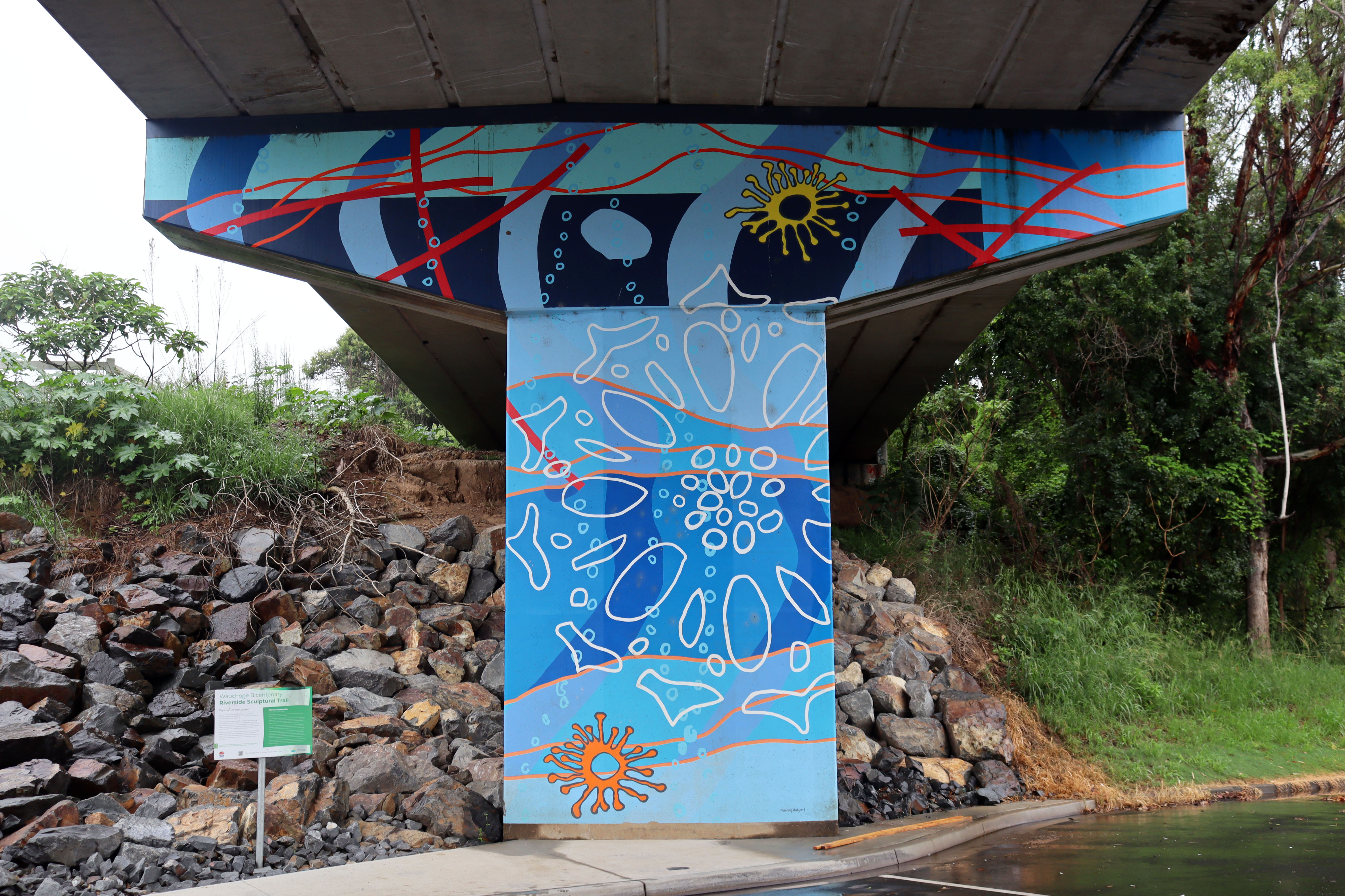 Marine Intersection by Manning Daly Art | Street Art NSW