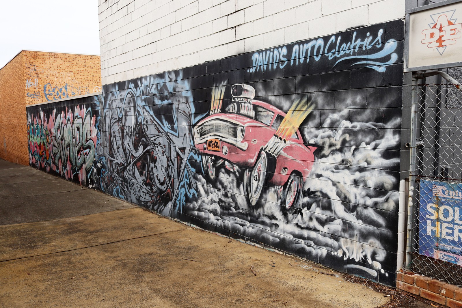 David's Auto Electrics | Street Art NSW