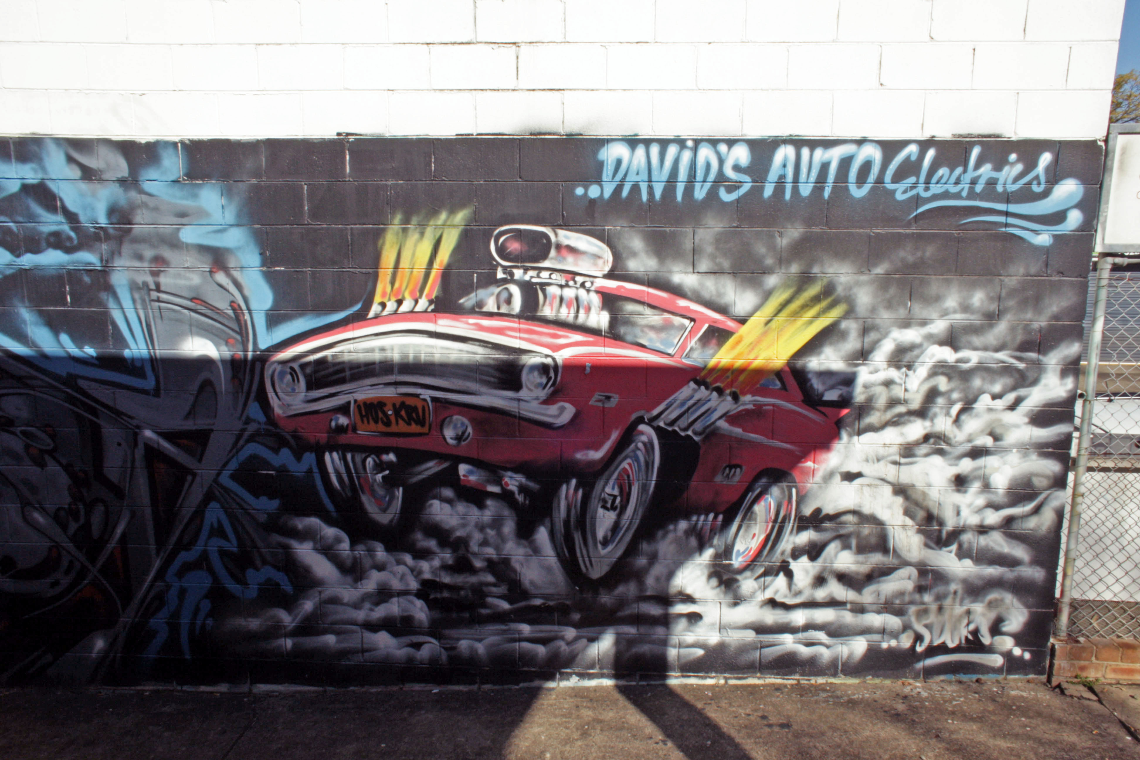 David's Auto Electrics | Street Art NSW