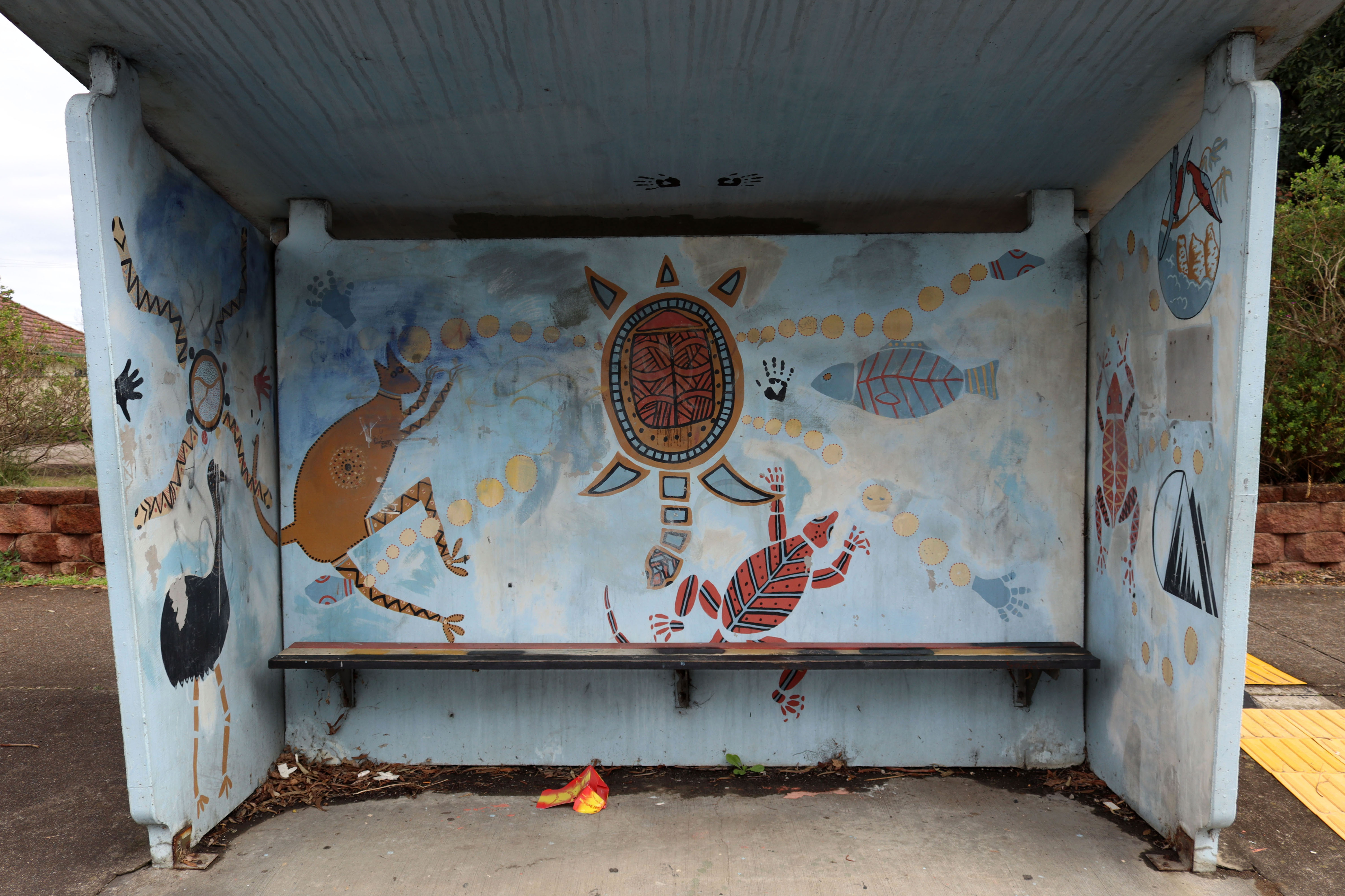 Untitled by Blaxland High School | Street Art NSW