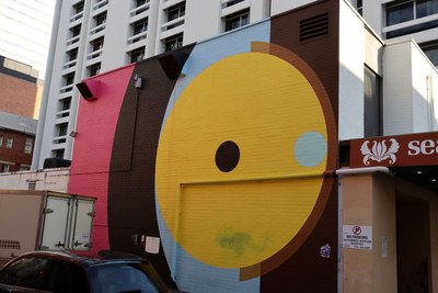 Pier Street Wall