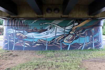 Queens Bridge Mural