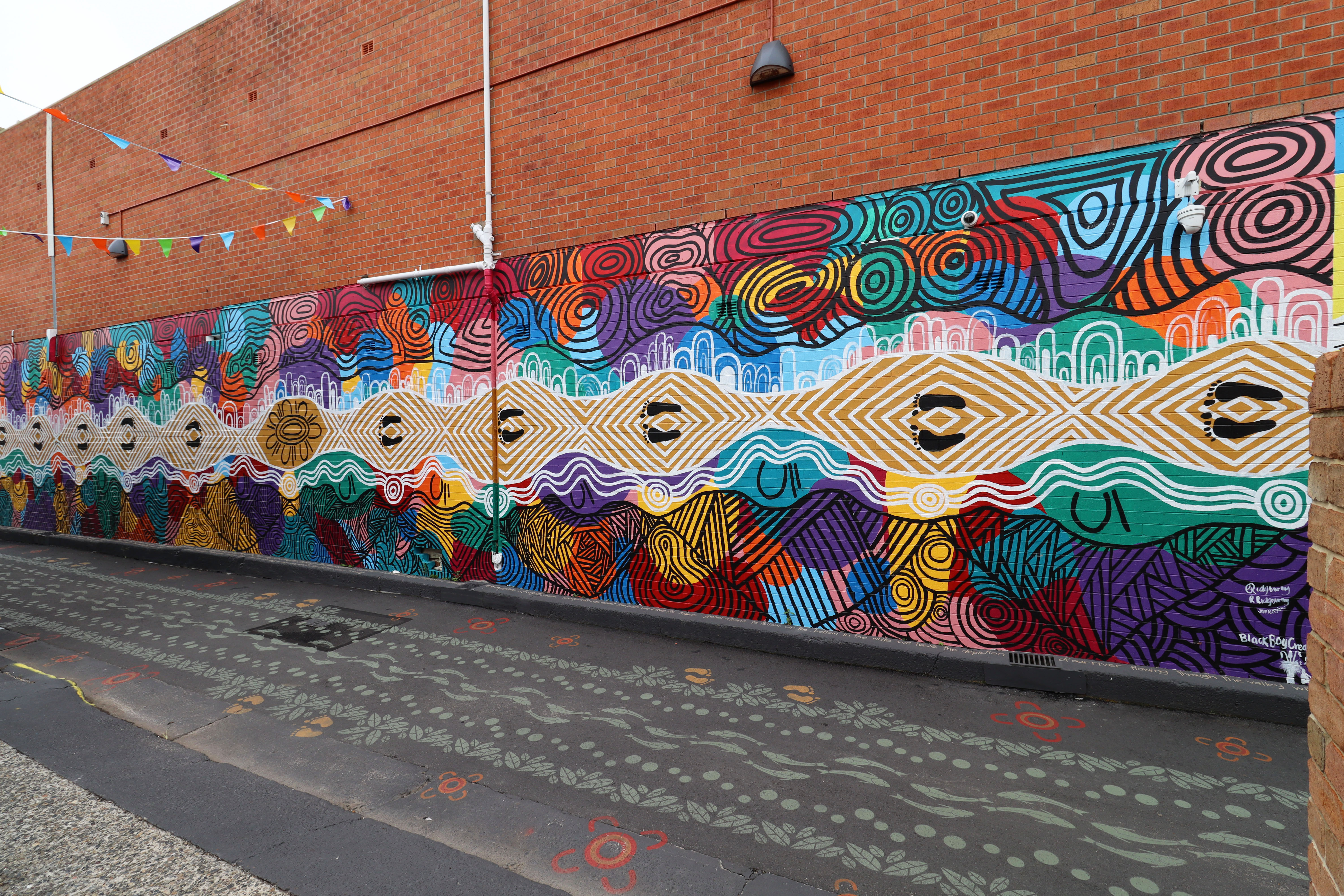 Healing Country by Jason Ridgeway | Street Art NSW
