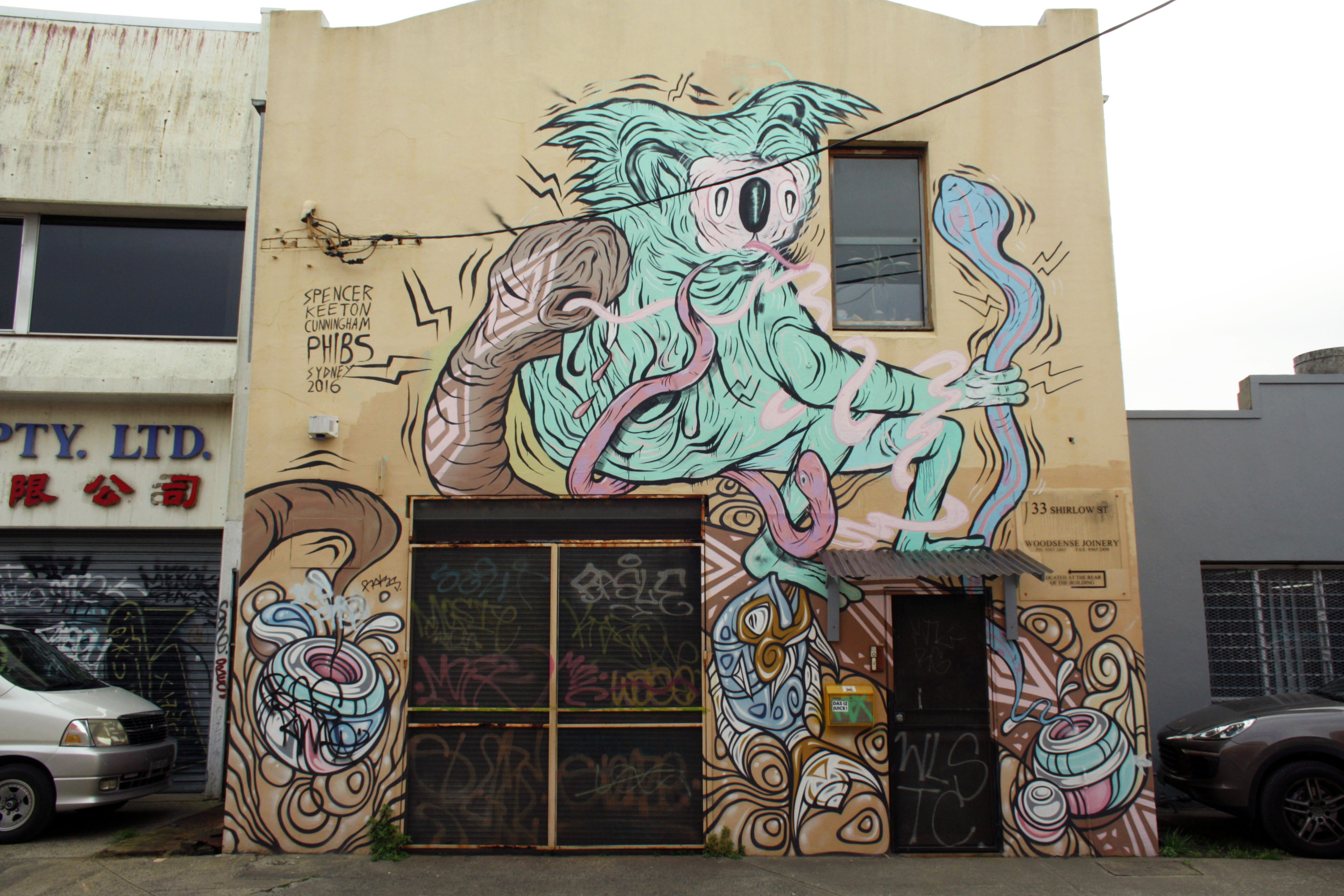 Untitled by Spencer Keeton Cunningham | Street Art NSW