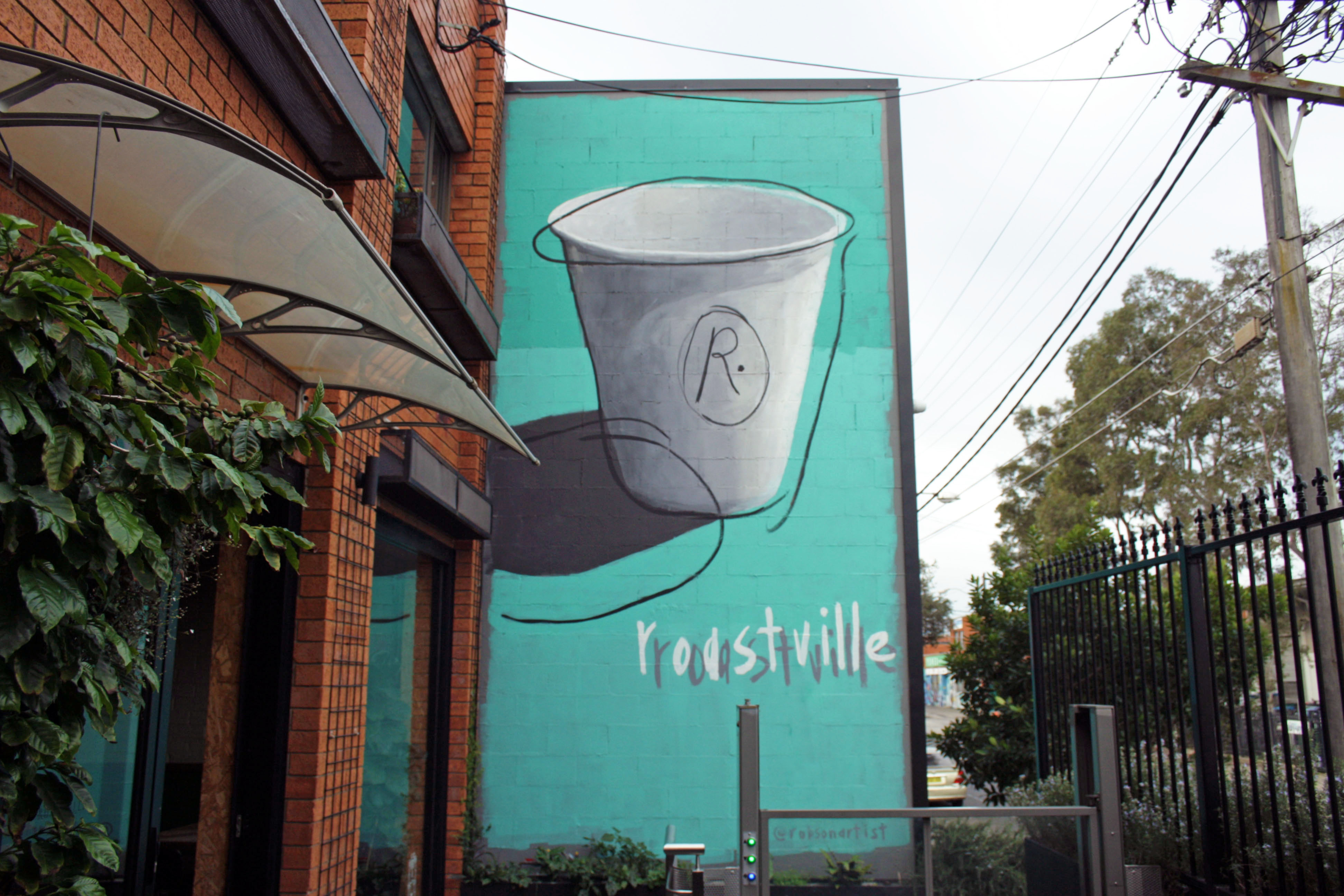 Roastville by Brad Robson | Street Art NSW