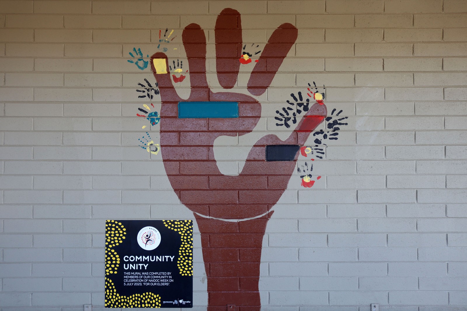 Community Unity by Rose River Kuruma Aboriginal Corporation | Street Art NSW