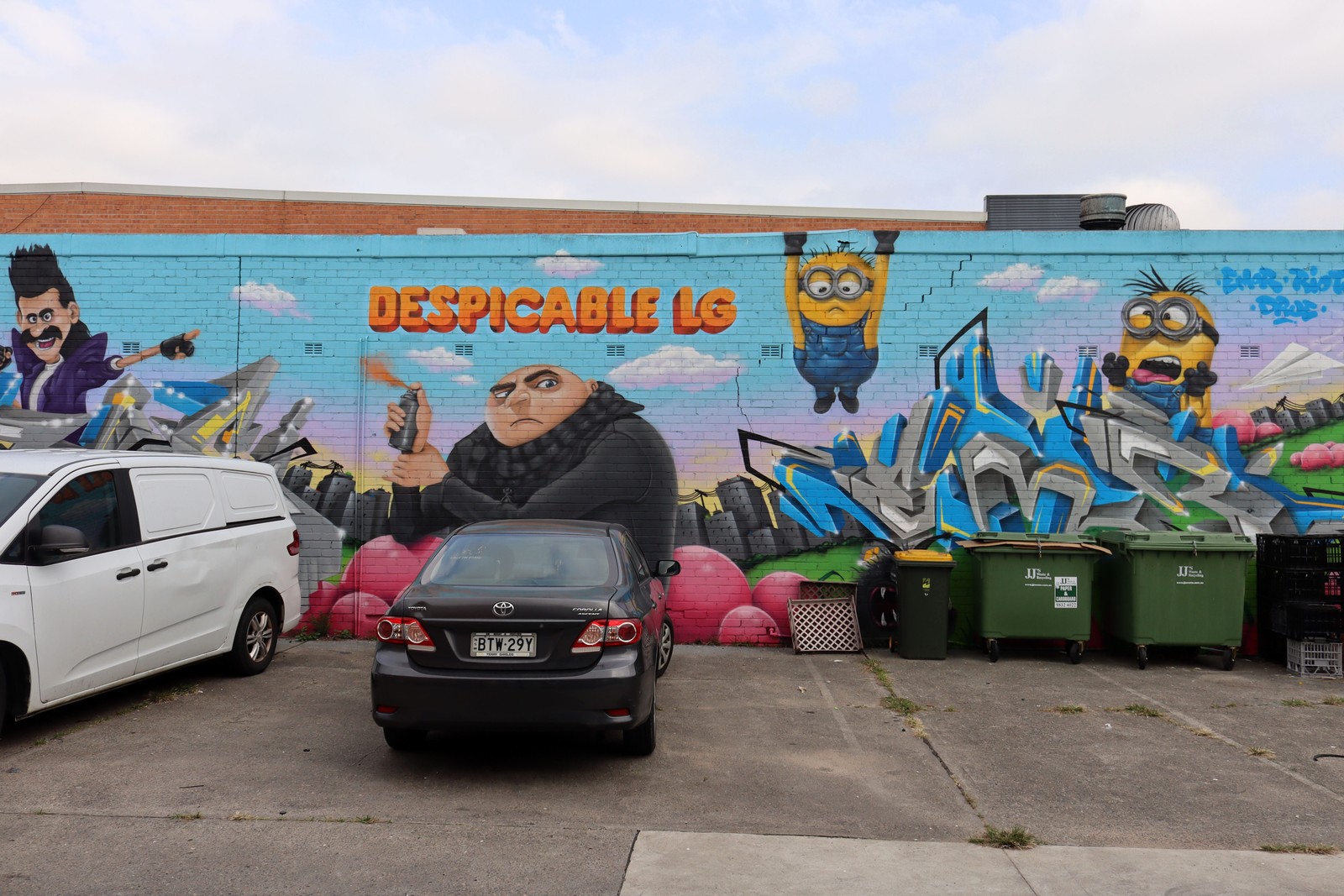 Despicable LG by Emors | Street Art NSW