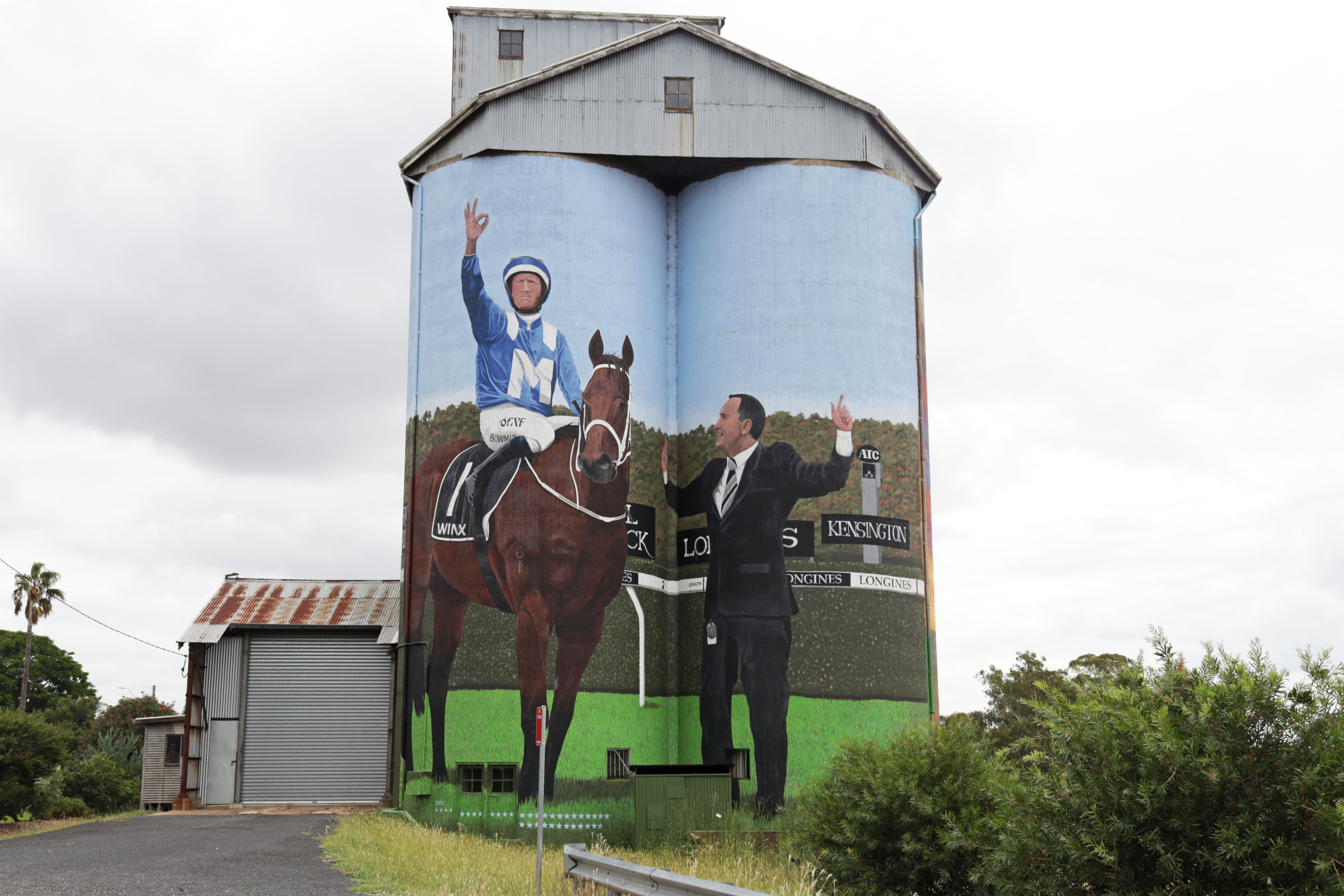 Winx and Hughie Bowman