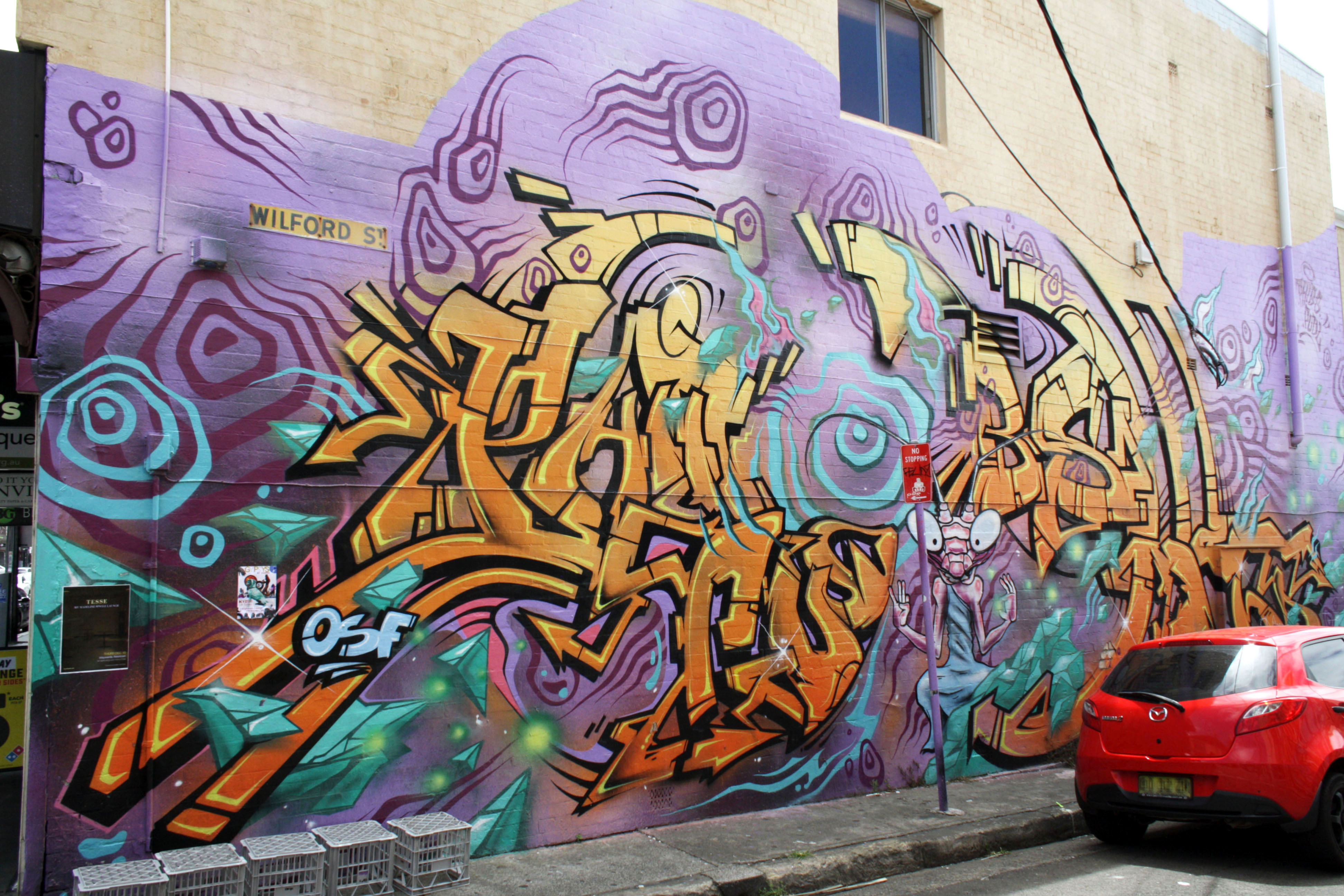 Untitled by Phibs | Street Art NSW