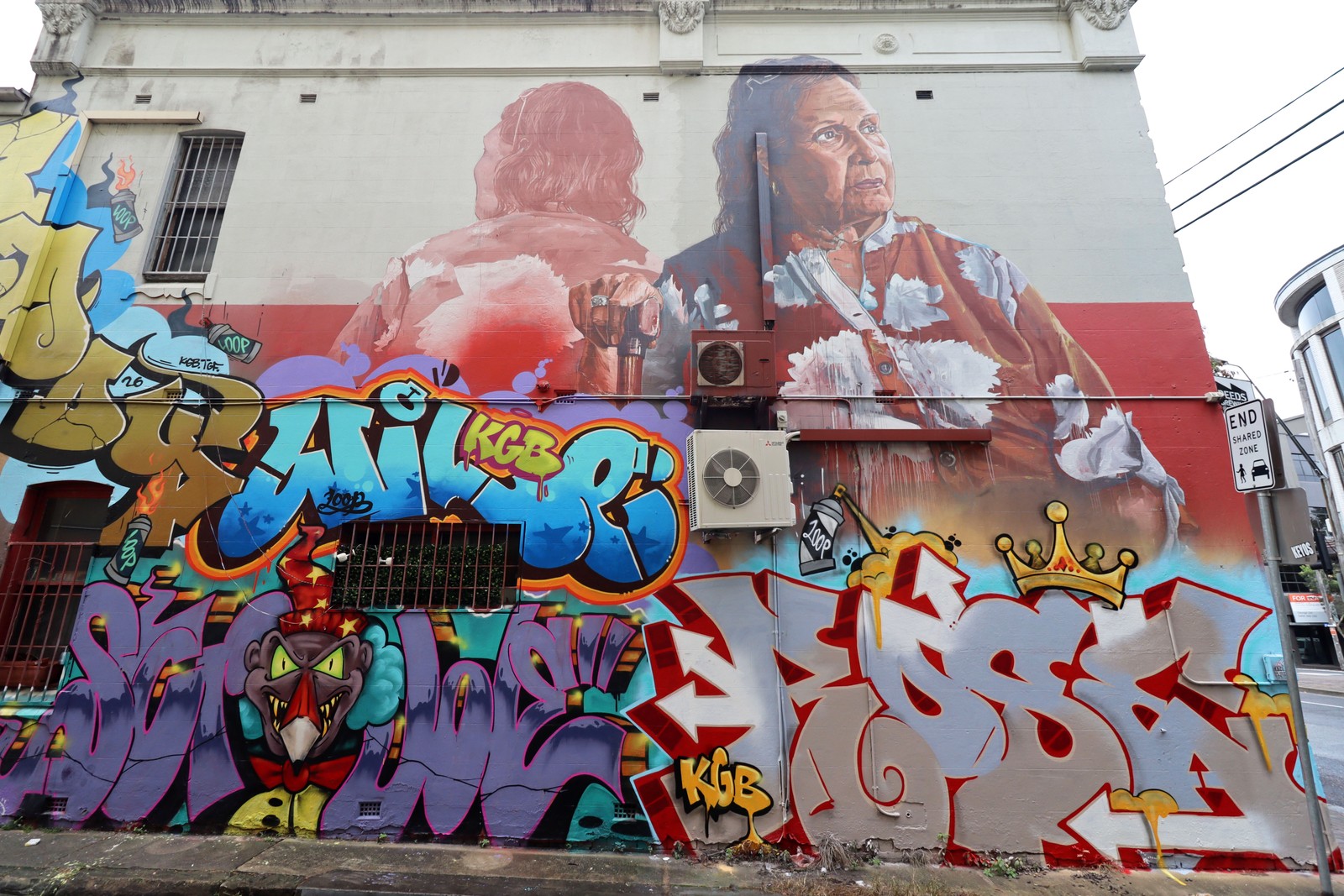 Naomi Mayers by Fintan Magee | Street Art NSW