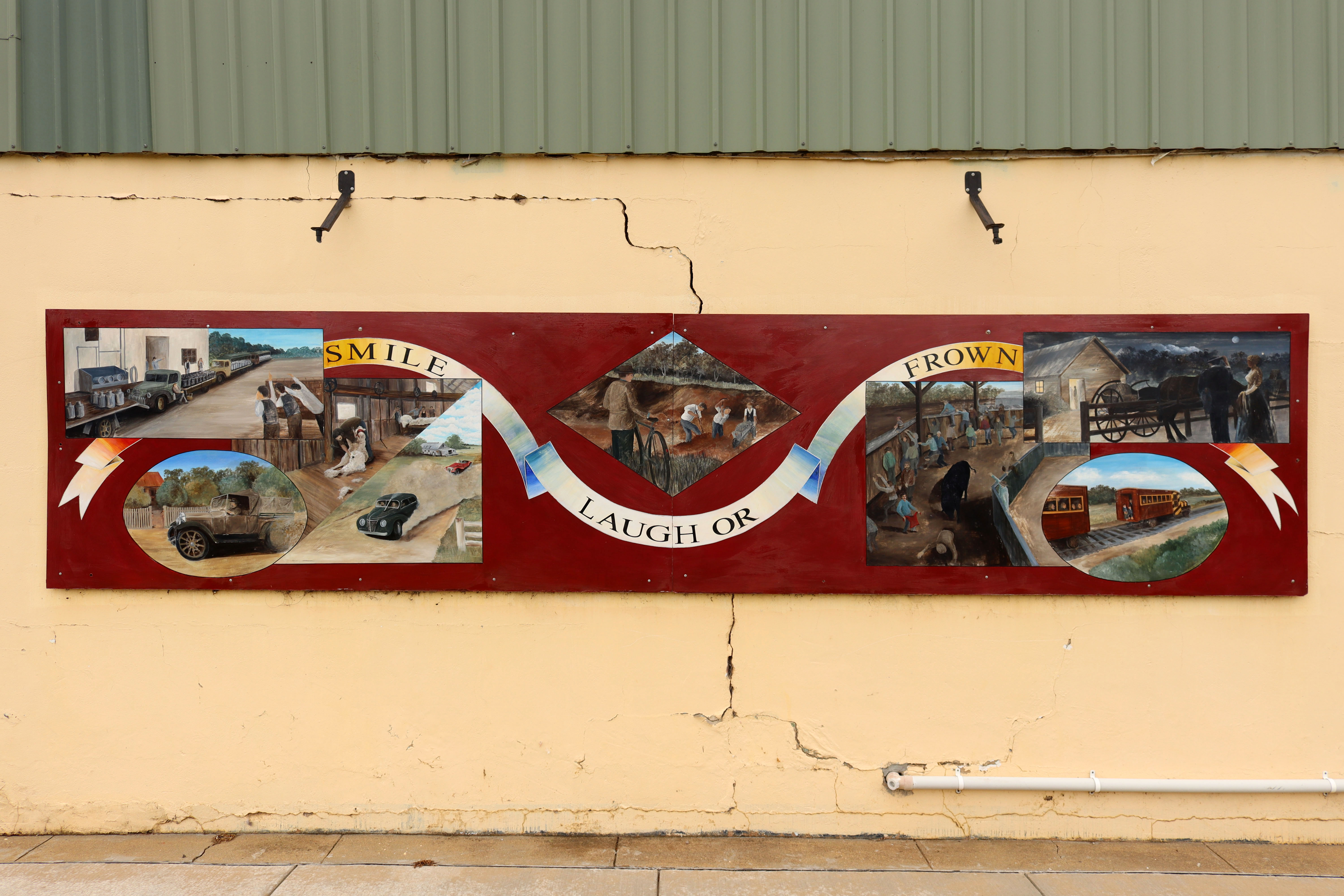 Smile, Laugh or Frown | Street Art NSW