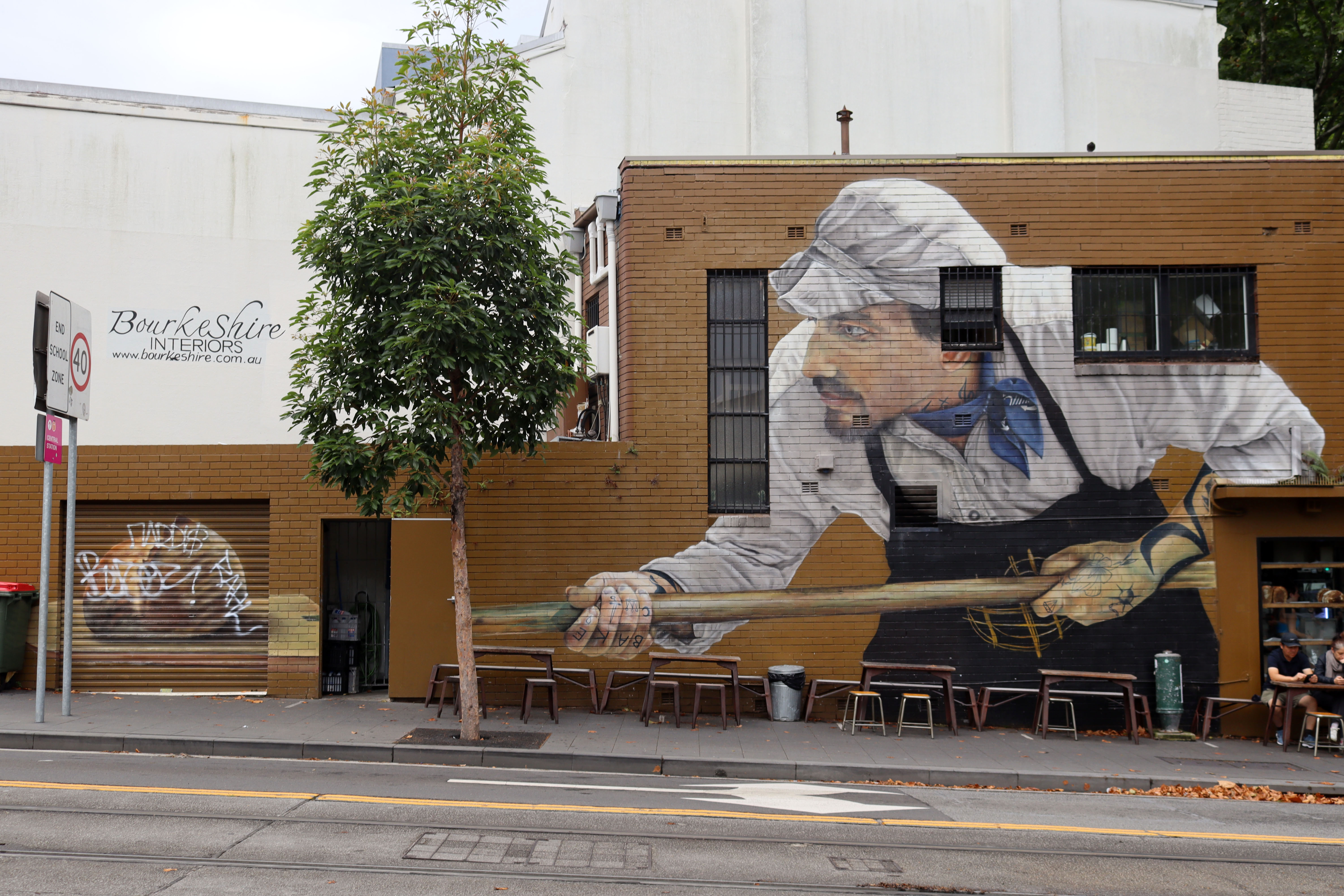Bourke Street Baker | Street Art NSW