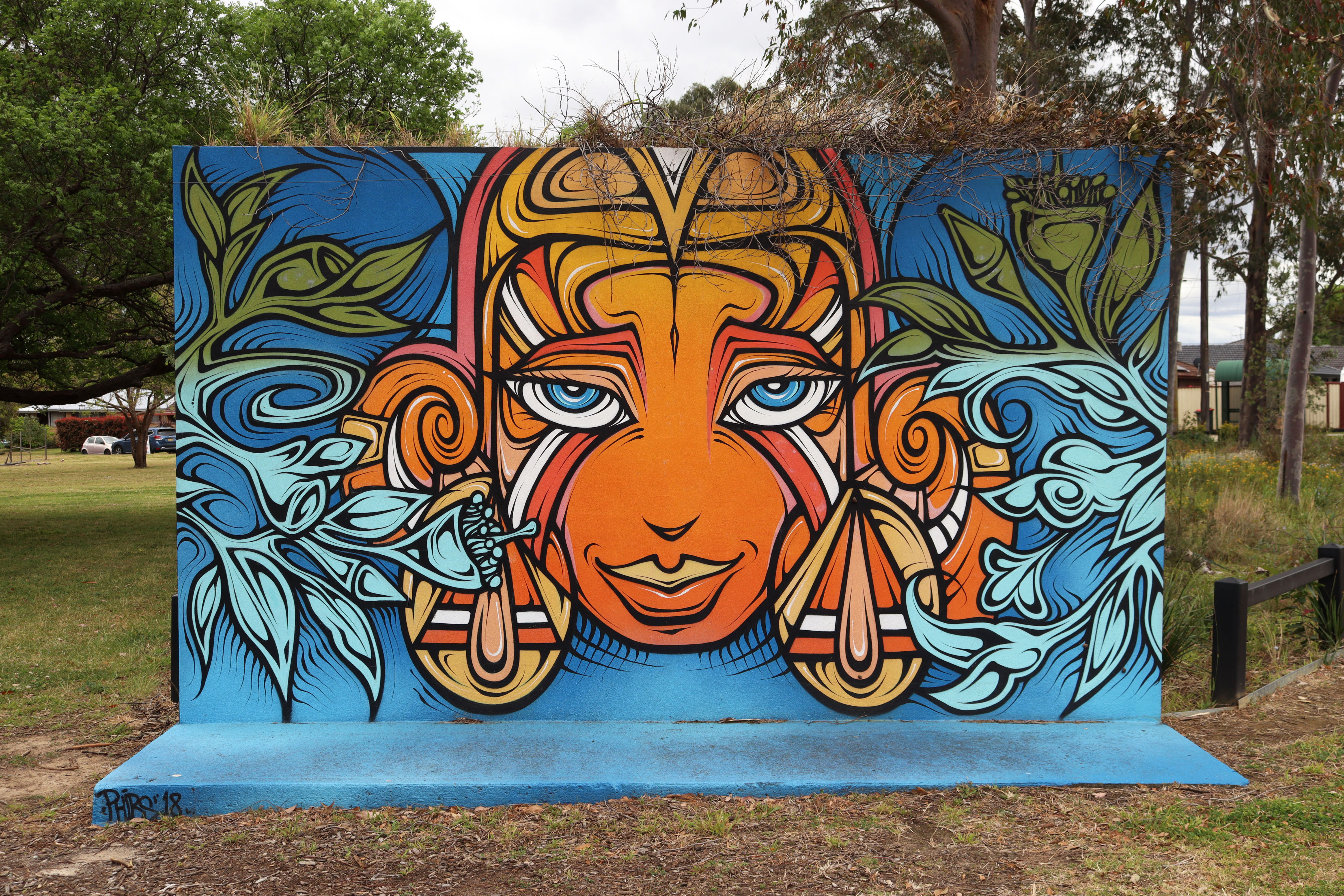 Untitled by Phibs | Street Art NSW