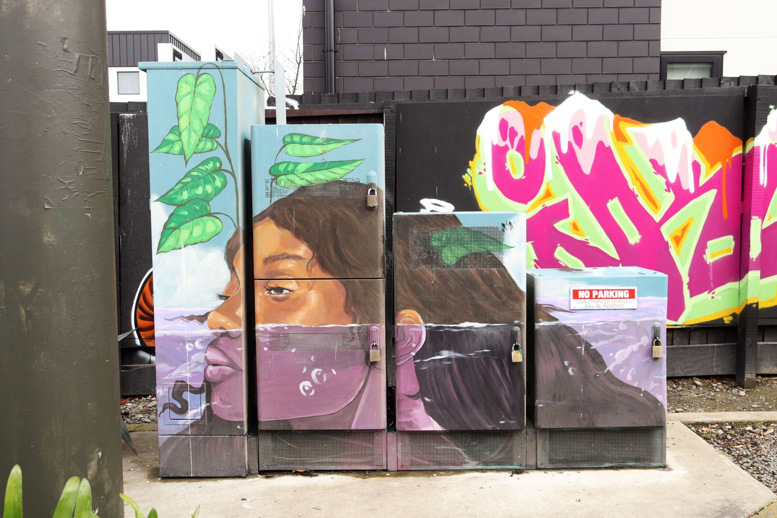 Two Realities by Kophie Loaf | Street Art NSW