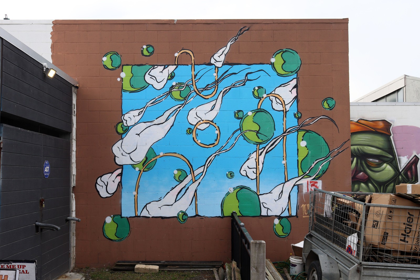Teeth by Nick Lowry | Street Art NSW