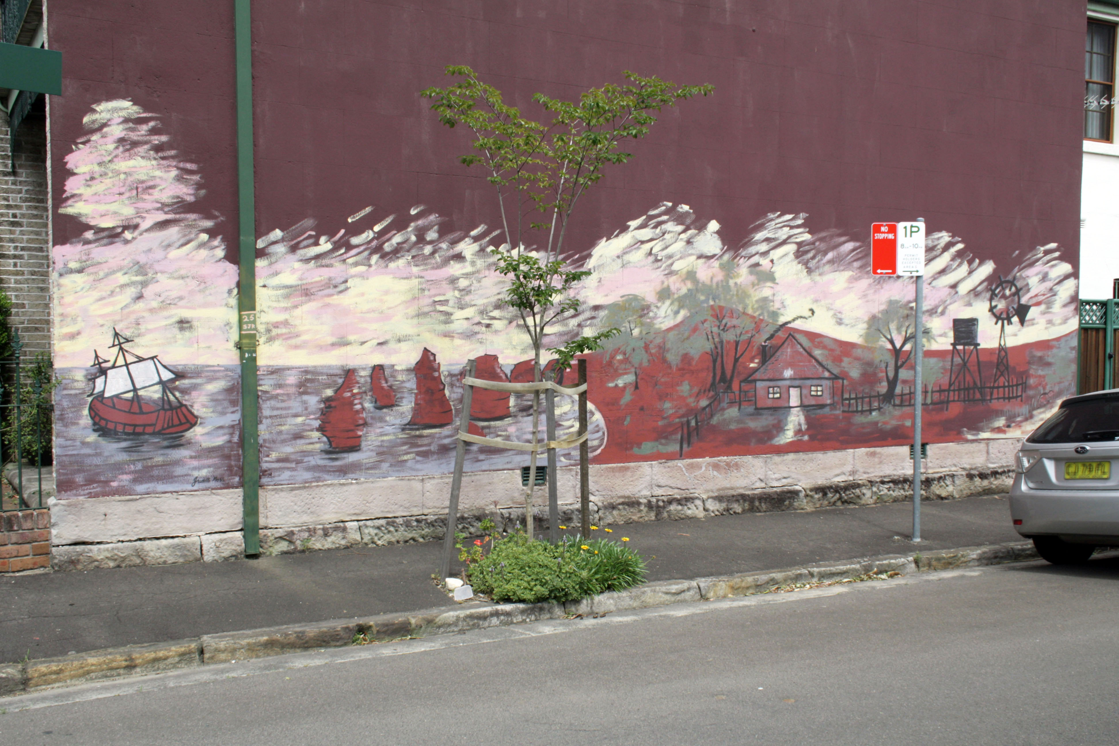 Untitled by Judith Moss | Street Art NSW