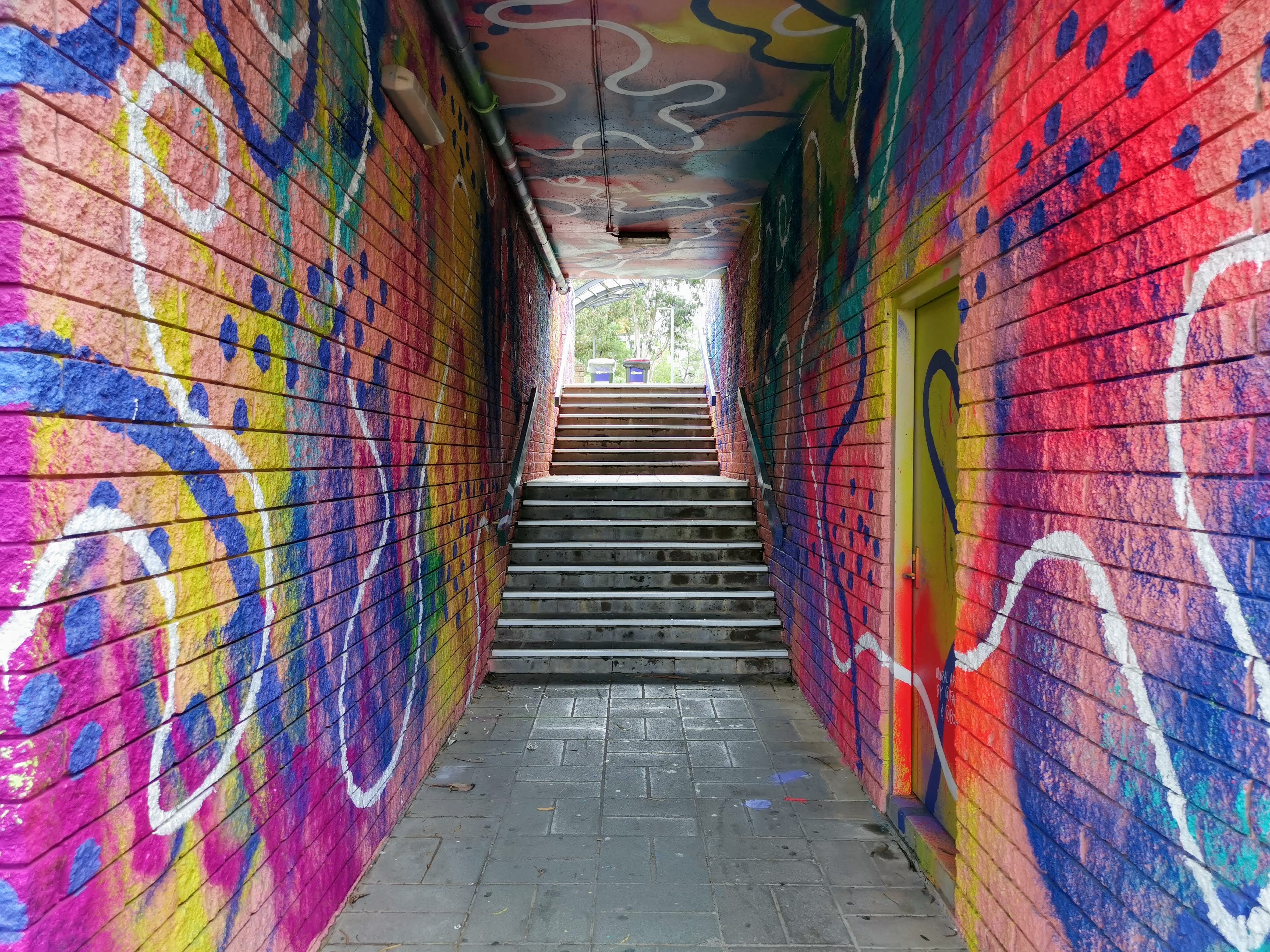 Outdoor Tunnel by Bohie | Street Art NSW