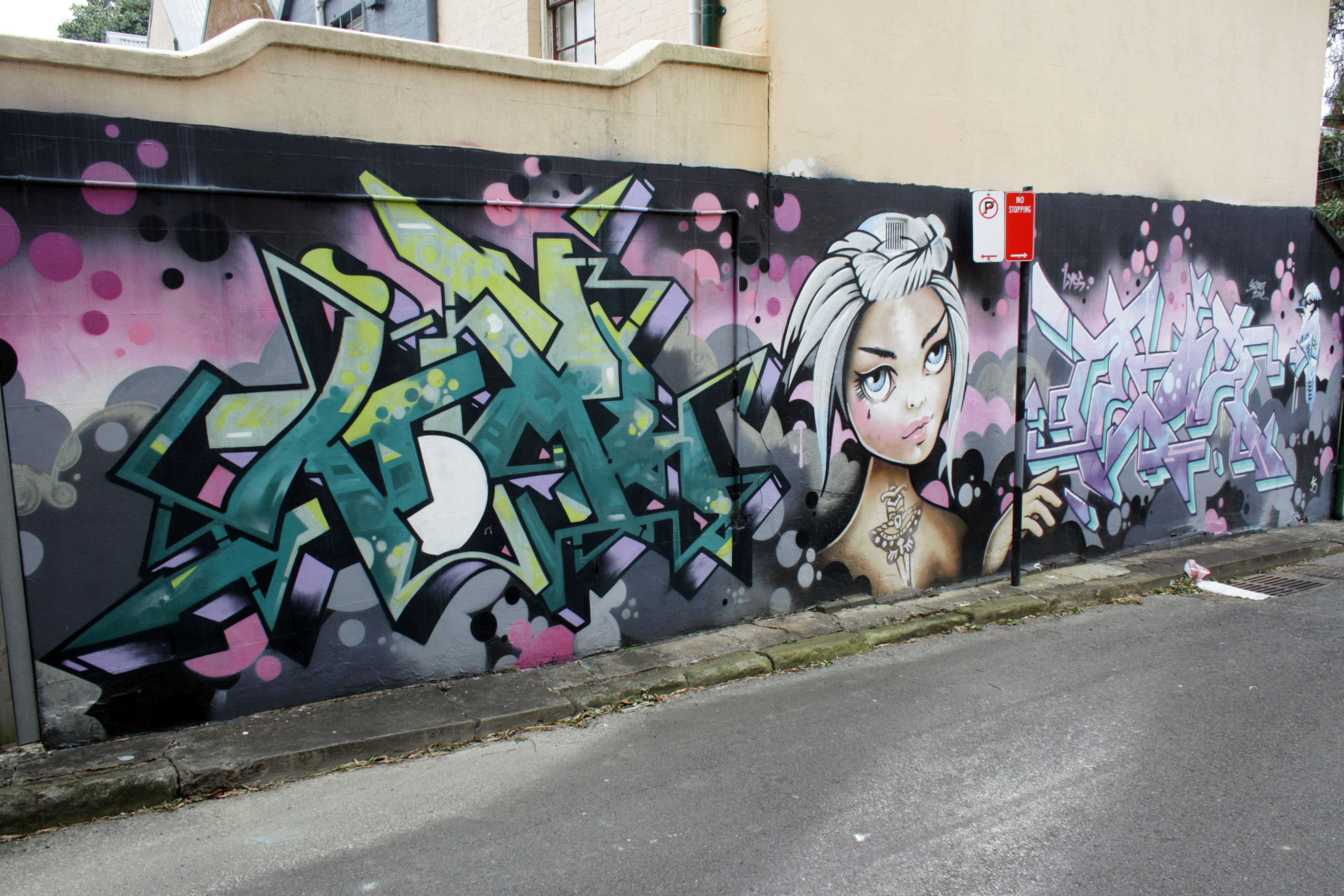 Untitled by Atome | Street Art NSW