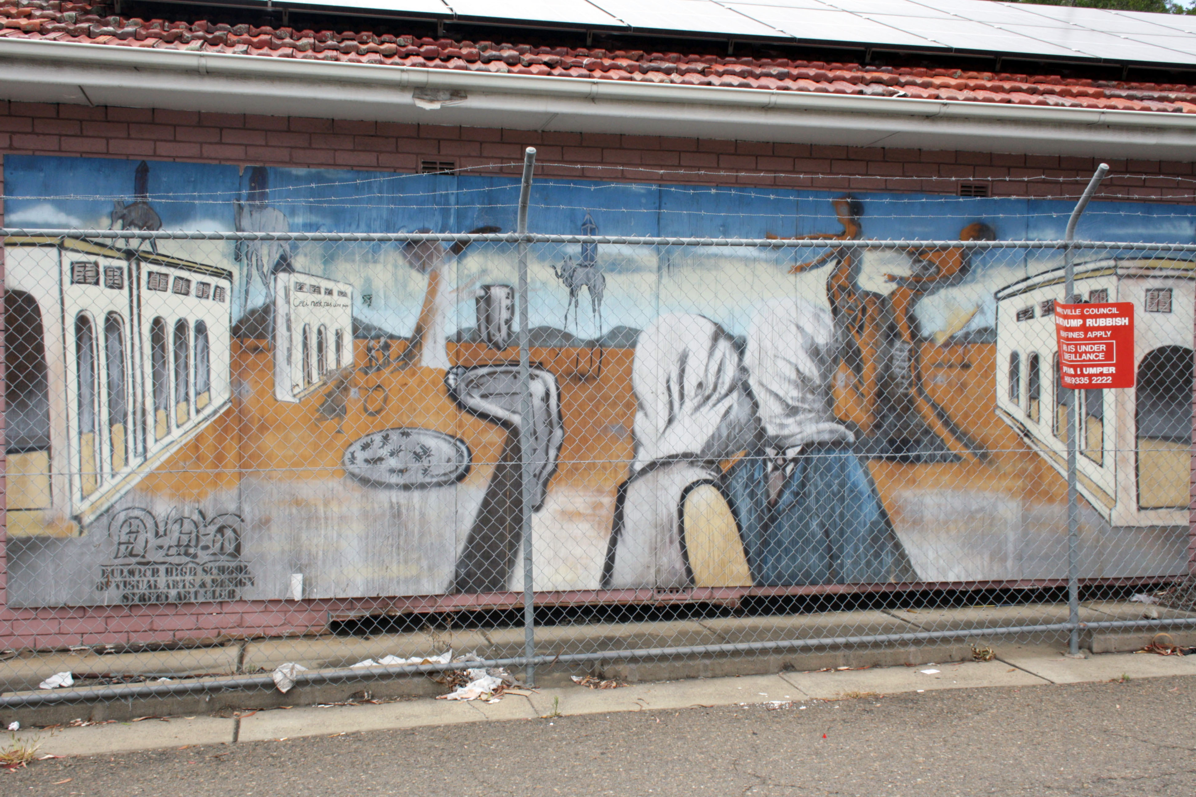 Untitled by Dulwich High School of Visual Arts & Design Street Art Club | Street Art NSW