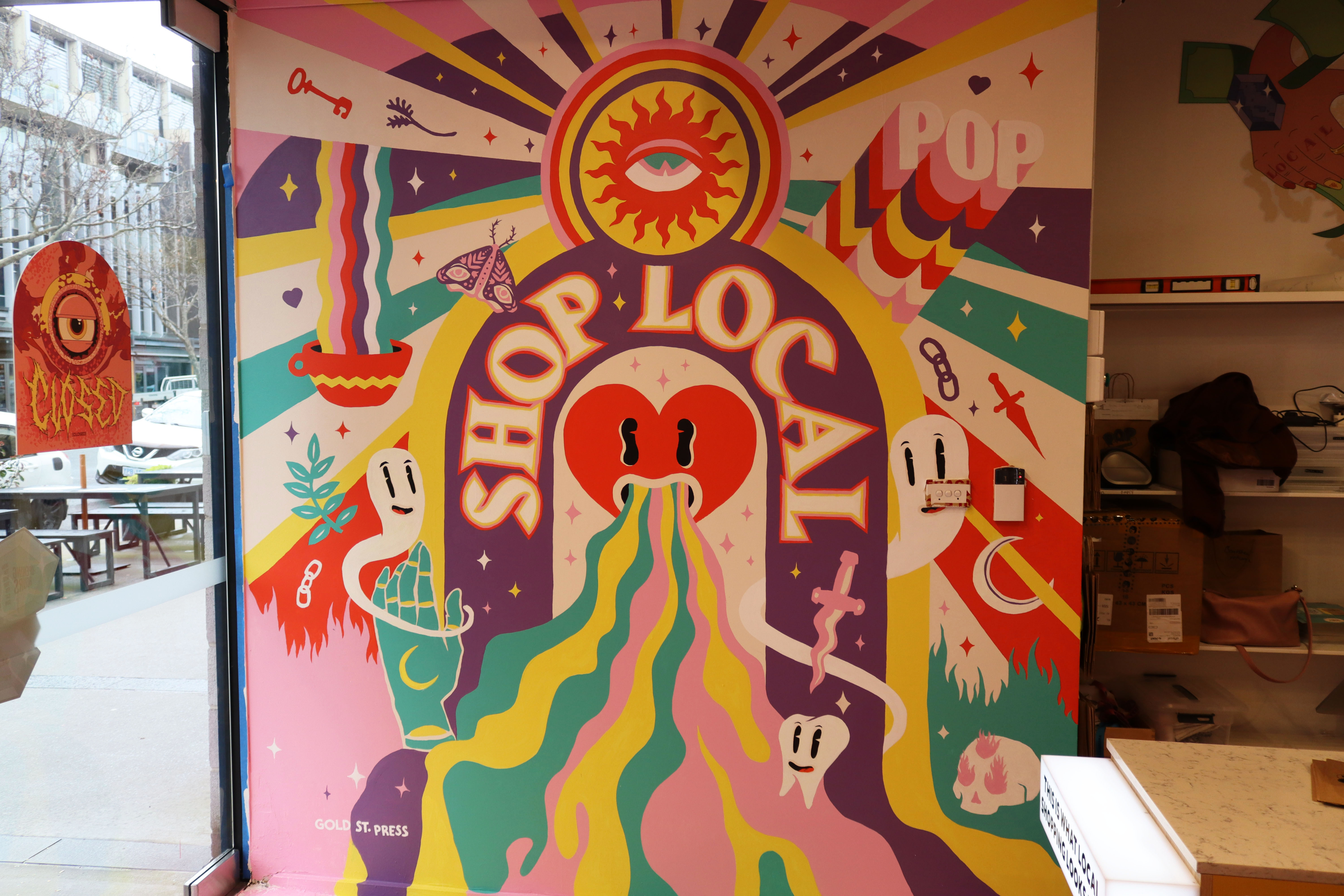 Shop Local by Gold St. Press | Street Art NSW