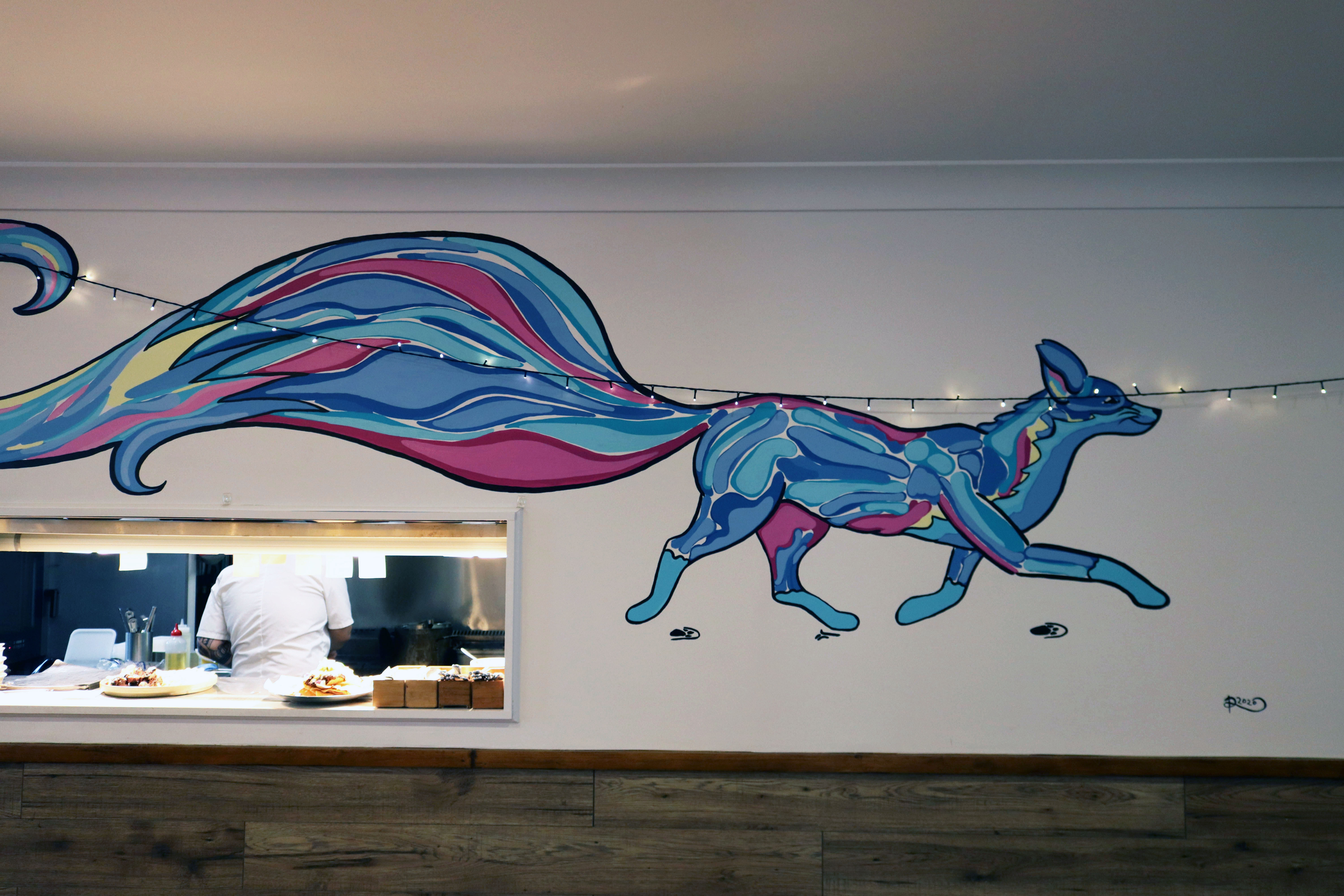 Blue Fox | Street Art NSW