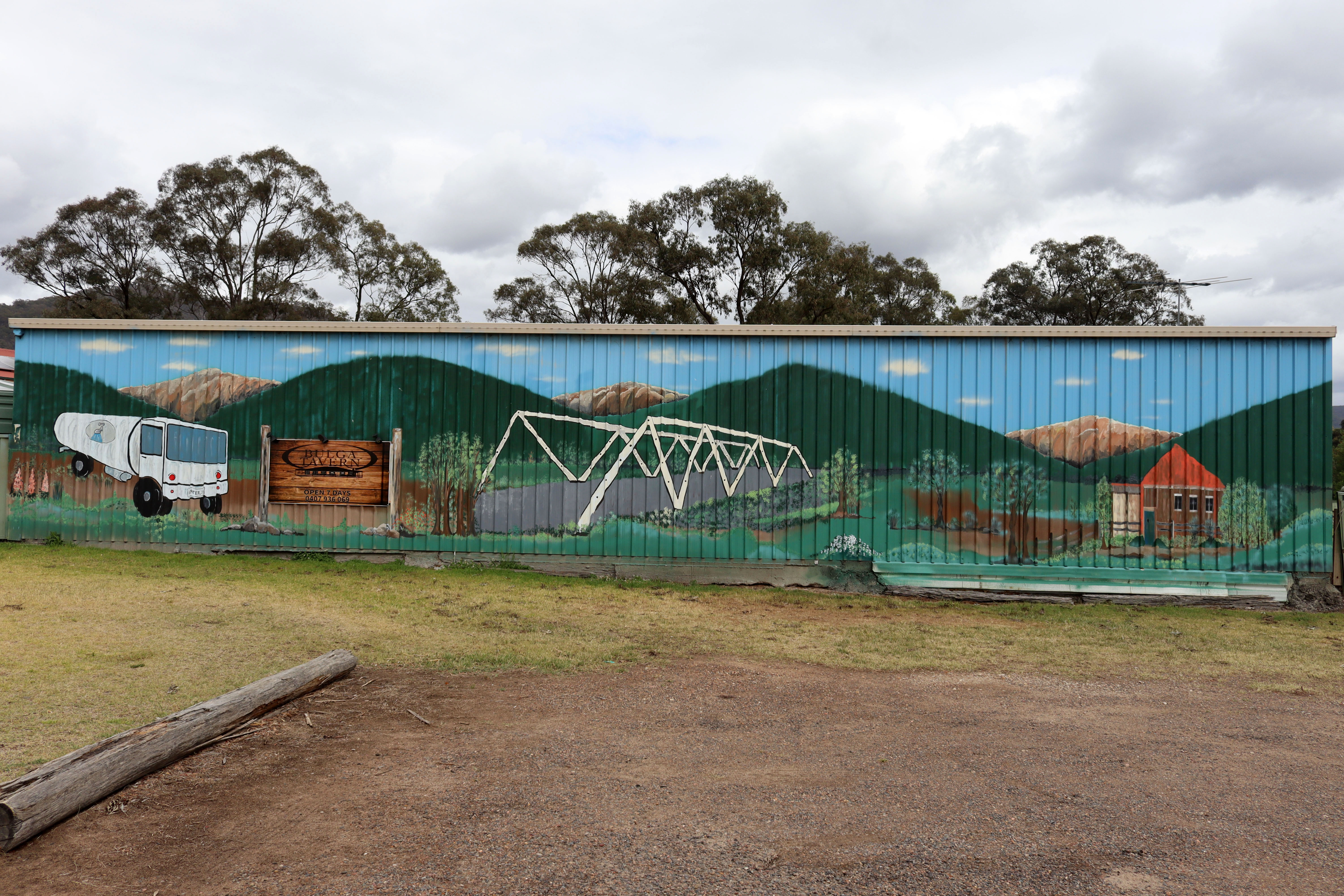 Bulga Tavern by Murals on the Moove | Street Art NSW