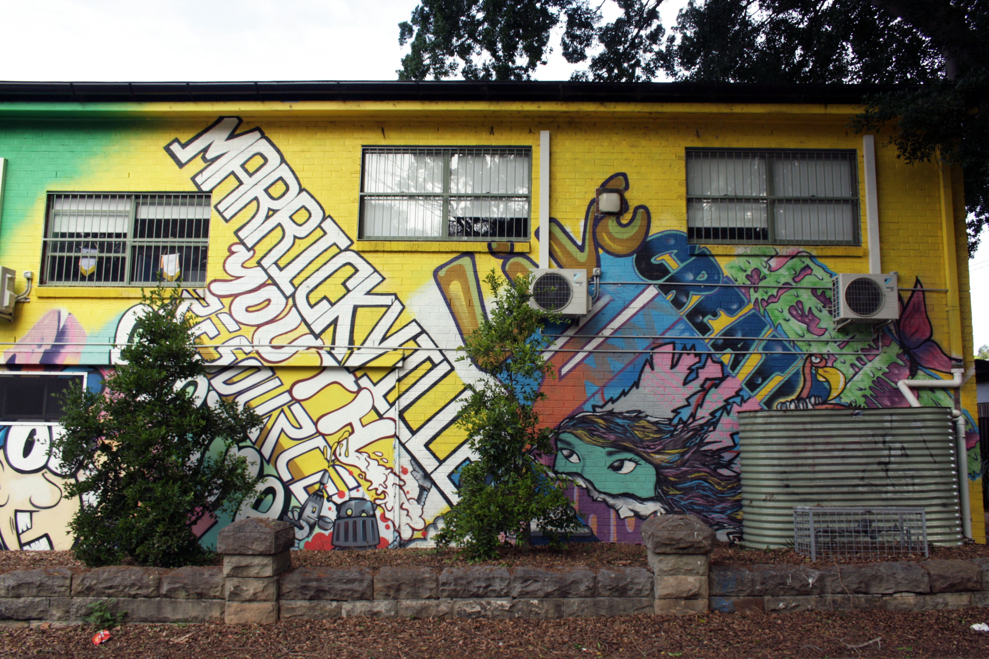 Marrickville Youth Resource Centre by Marrickville Youth Resource Centre | Street Art NSW