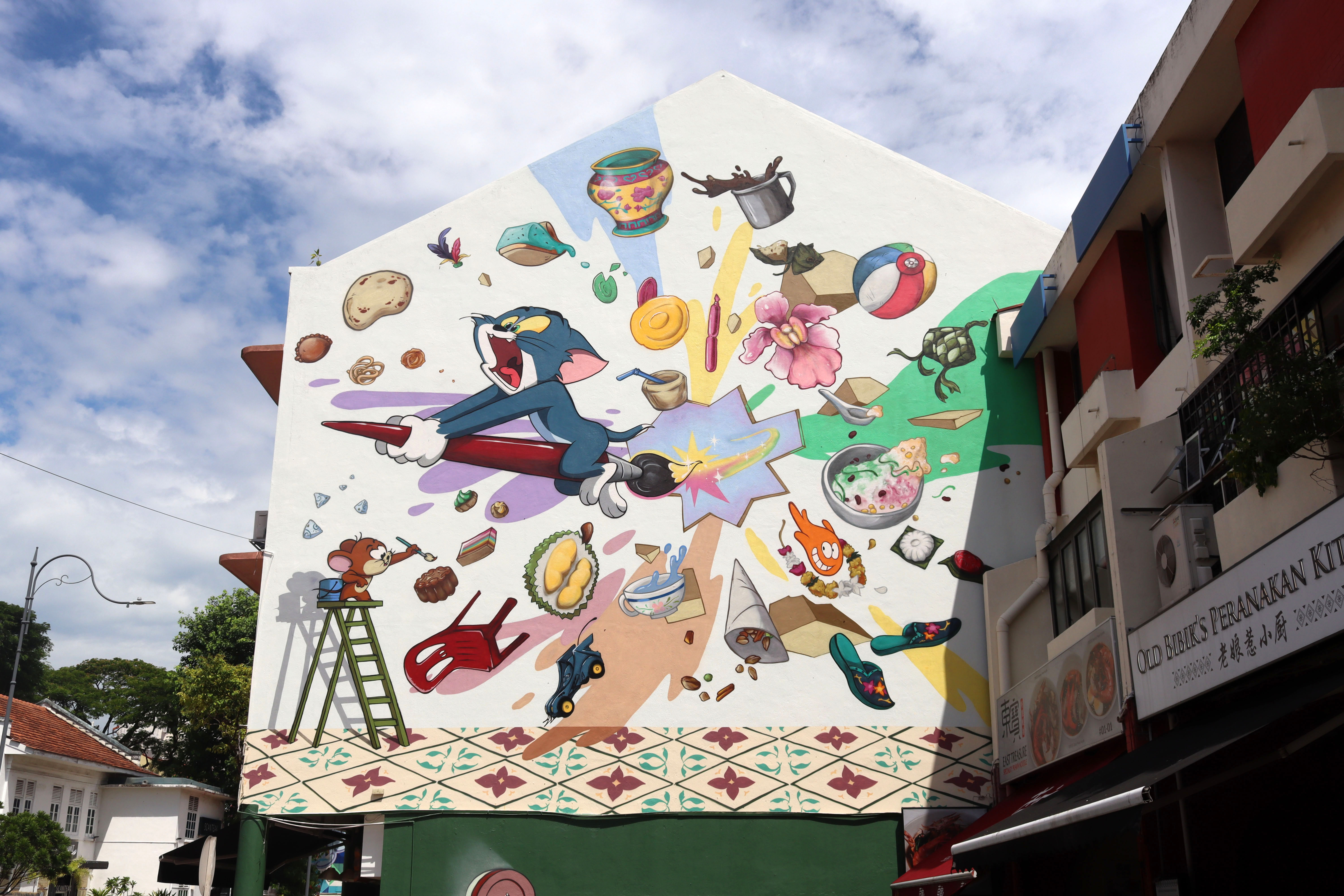 Colorful Chase by The Demster | Street Art NSW