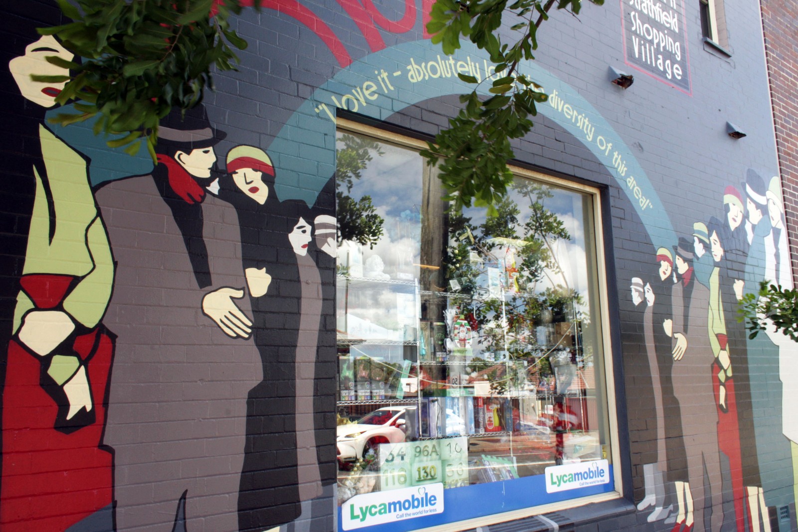 North Strathfield Shopping Village by Mark Sheehan | Street Art NSW