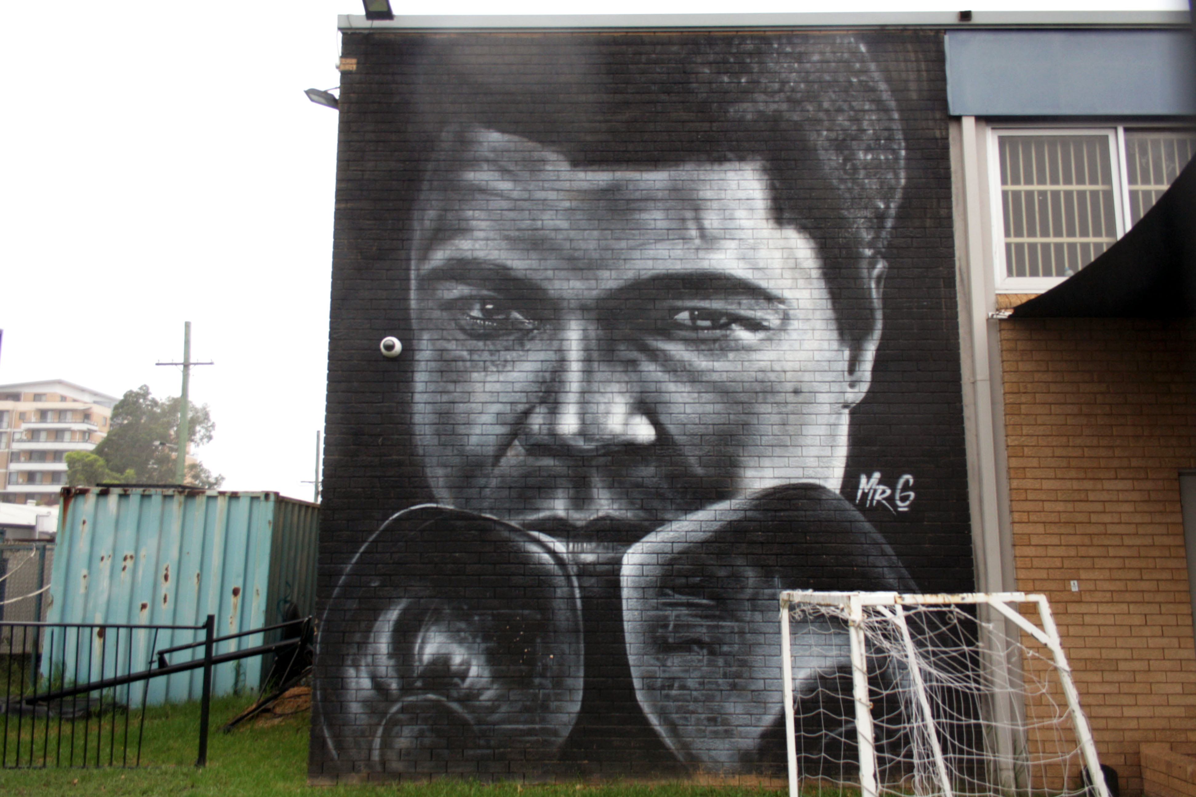 Muhammad Ali by Mr G | Street Art NSW