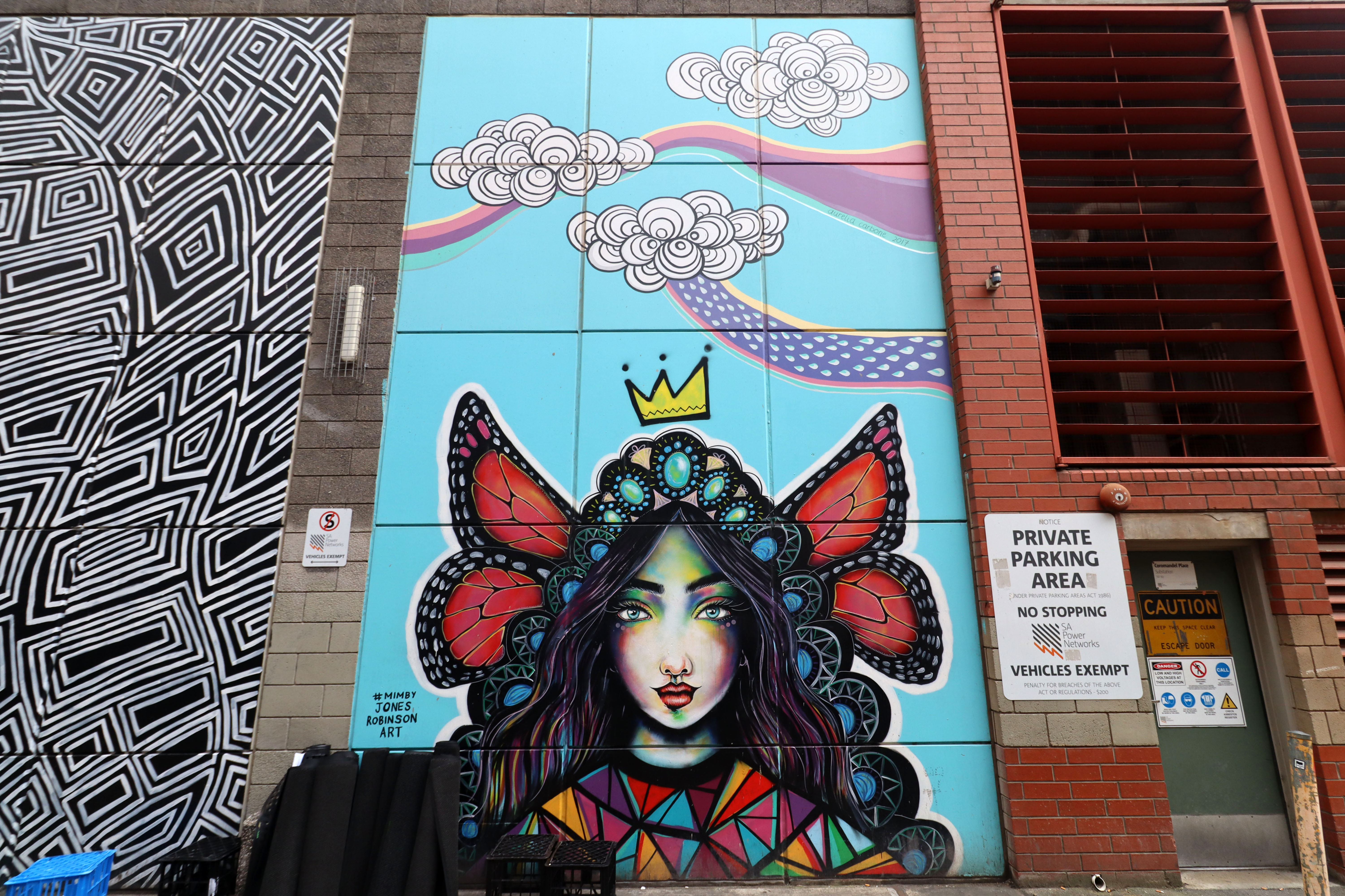Untitled by Mimby Jones Robinson | Street Art NSW