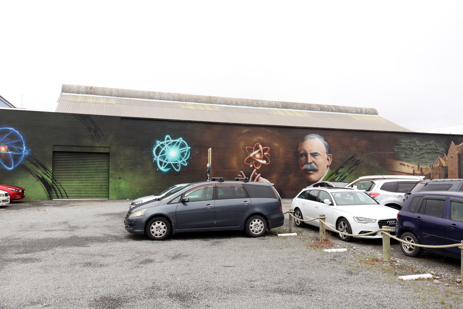 Ernest Rutherford by Jacob Yikes | Street Art NSW