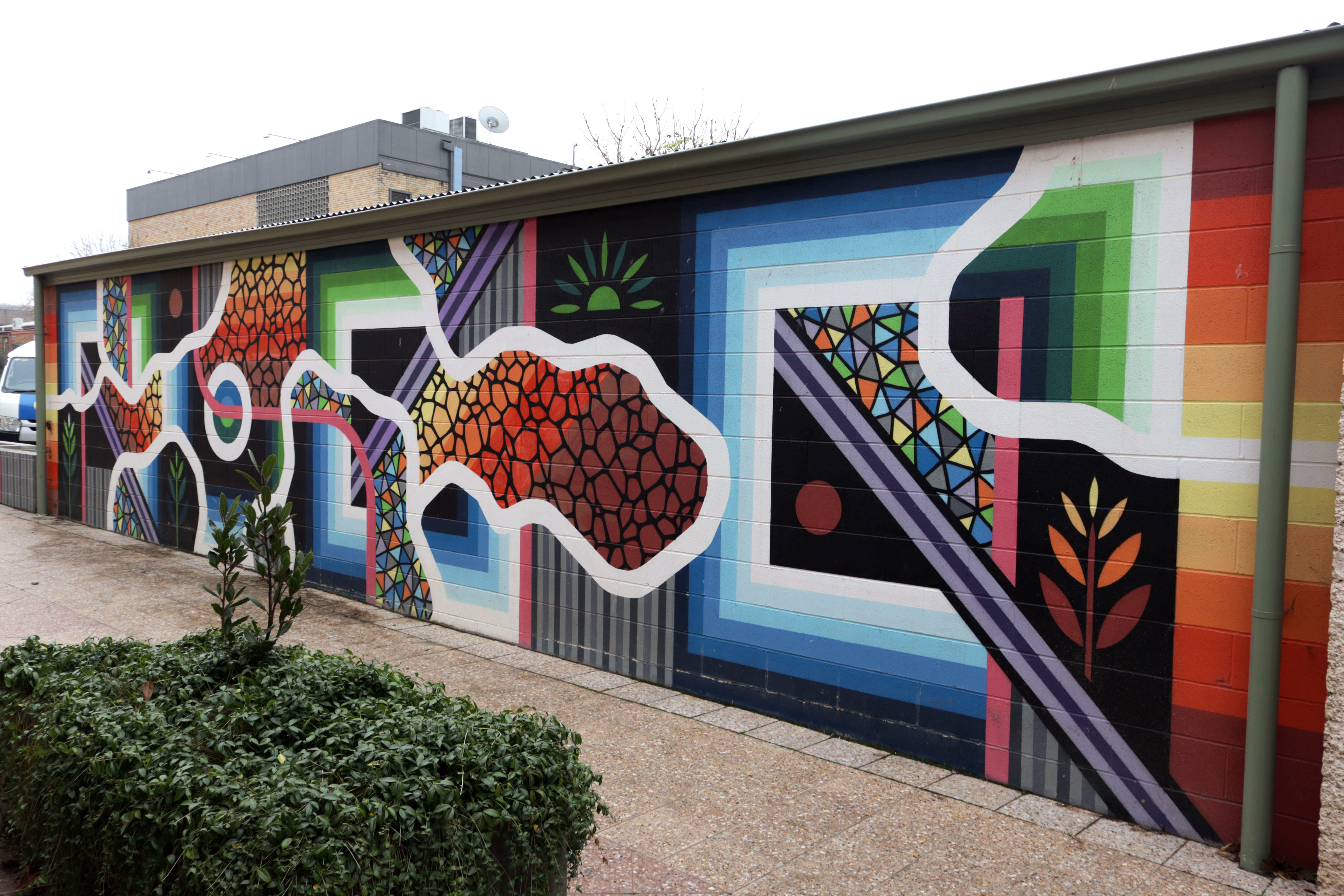 Conflux by Brad Eastman | Street Art NSW