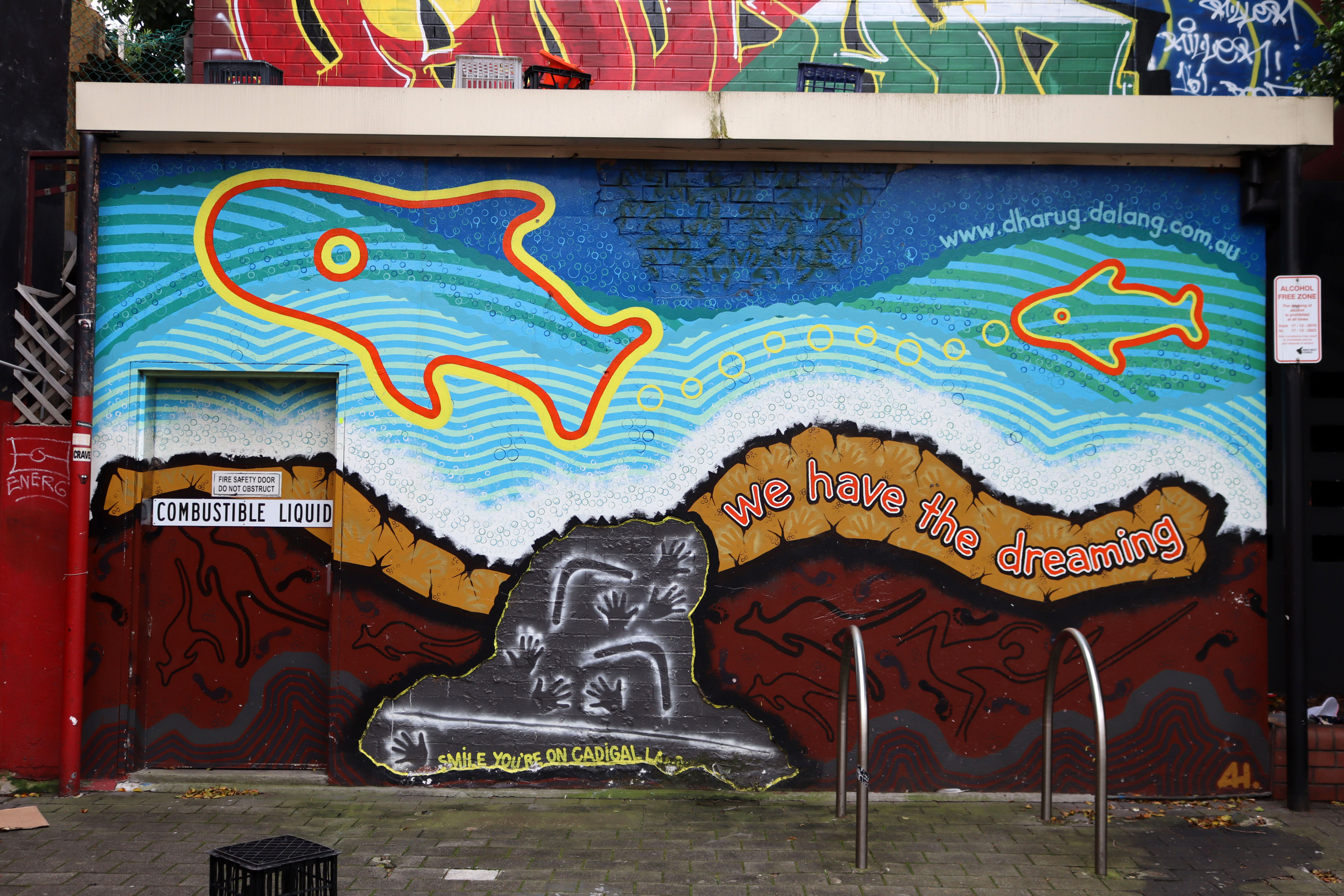 We Have the Dreaming by Blak Douglas | Street Art NSW