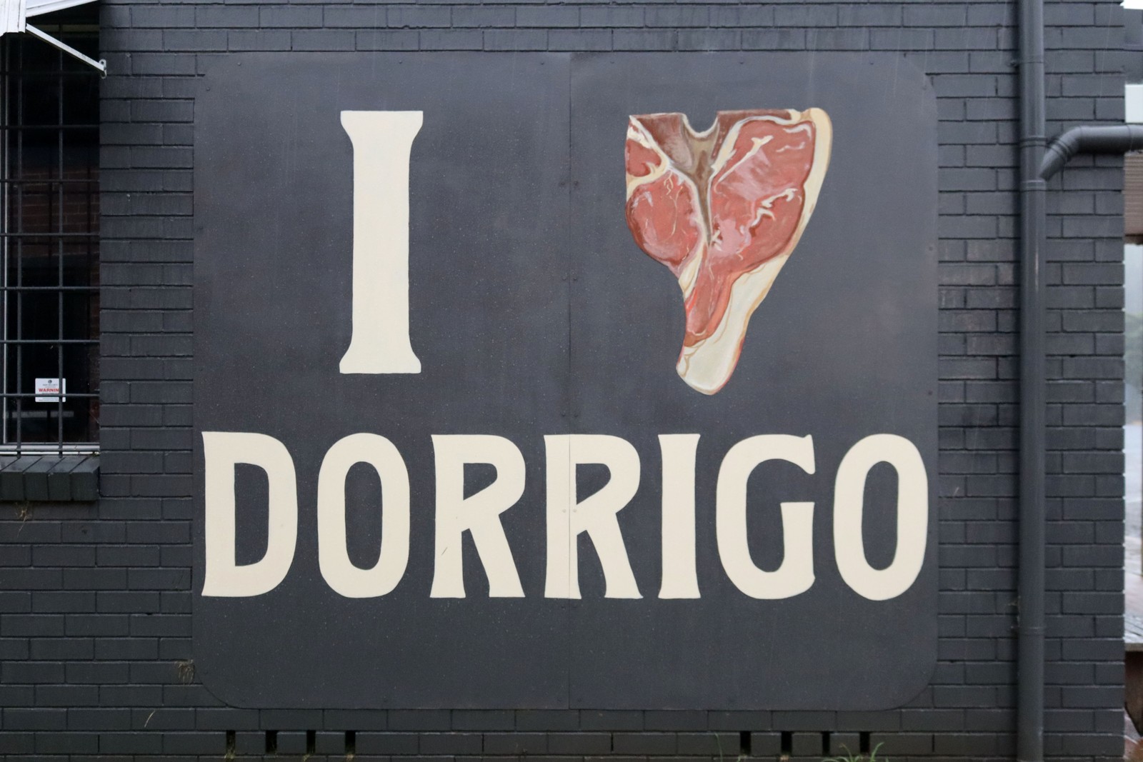 I Love Dorrigo by Rudy Kistler | Street Art NSW