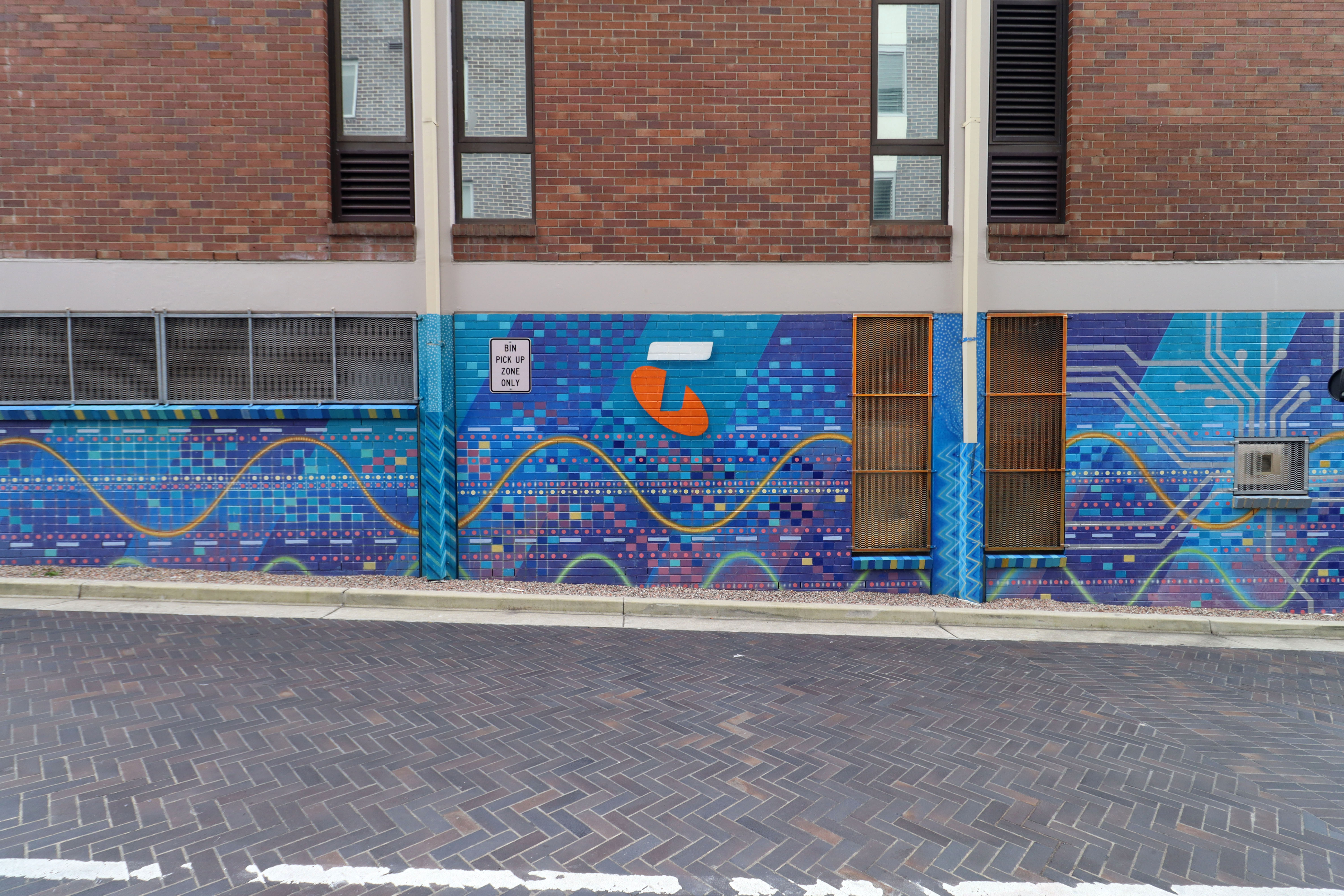 Telstra Exchange Ashfield by Robin Martin | Street Art NSW