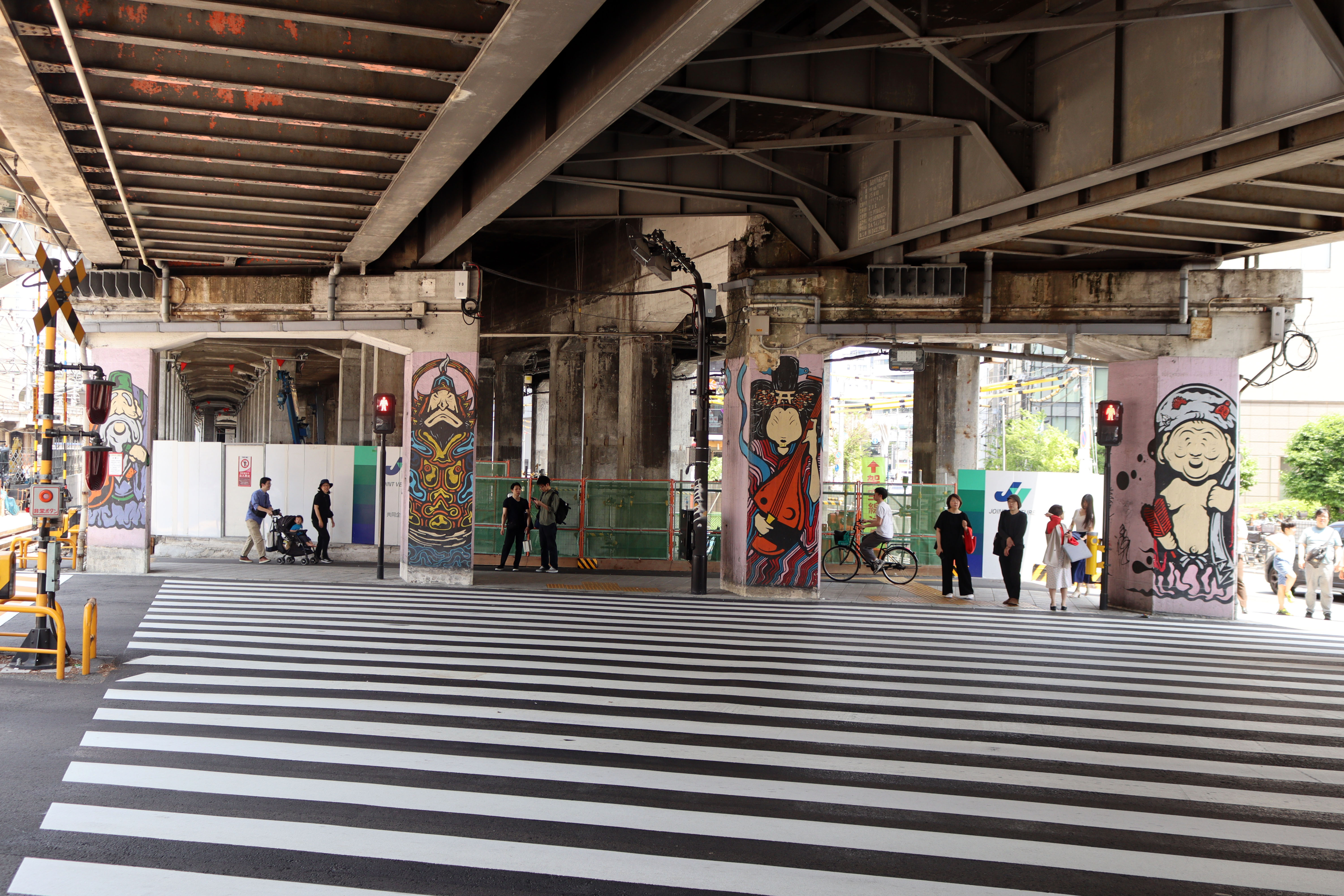 Seven Lucky Gods by Grind Pencil | Street Art NSW