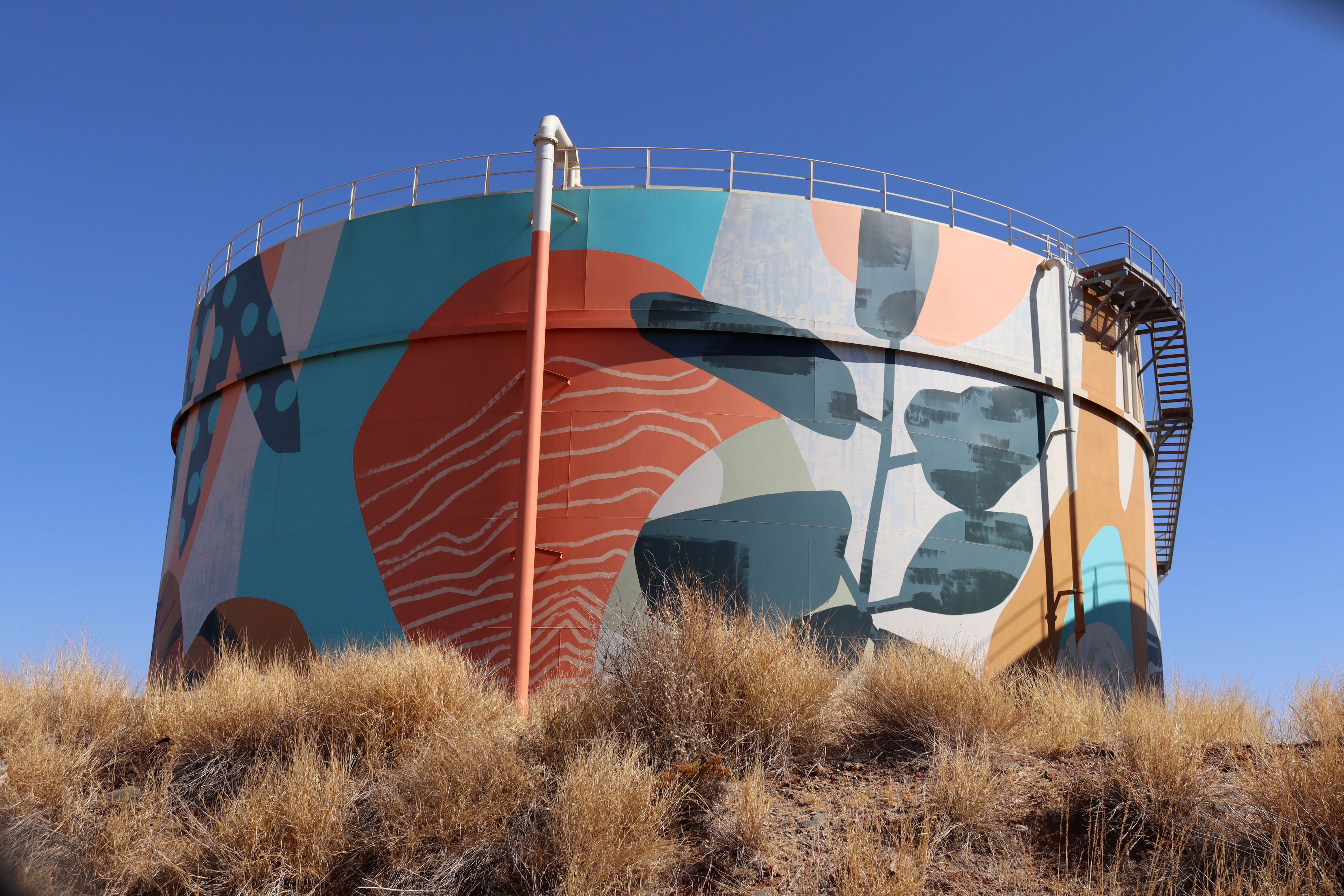 Karratha Water Tank Mural