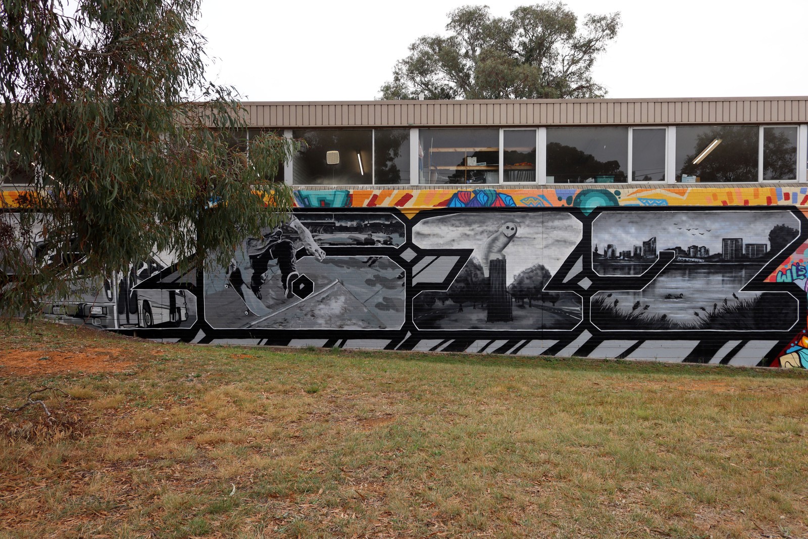 Best of Belconnen 2617 Blockbuster by EddieMoArt | Street Art NSW