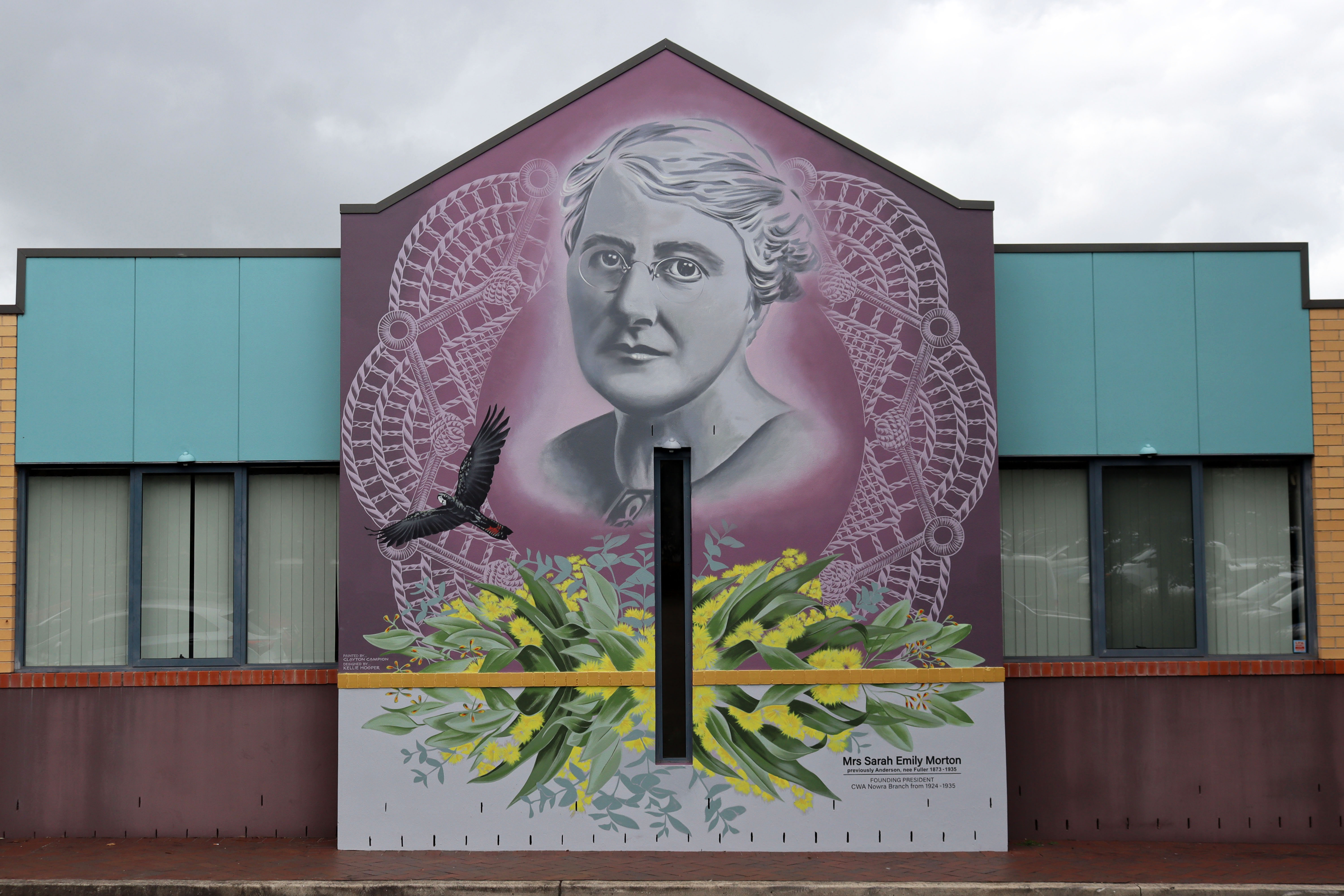 Mrs Sarah Emily Morton by Clayton Campion | Street Art NSW